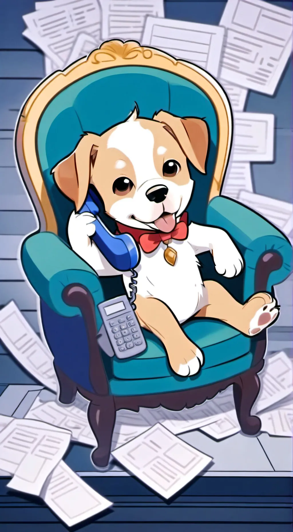 ai character: Ben is mad background