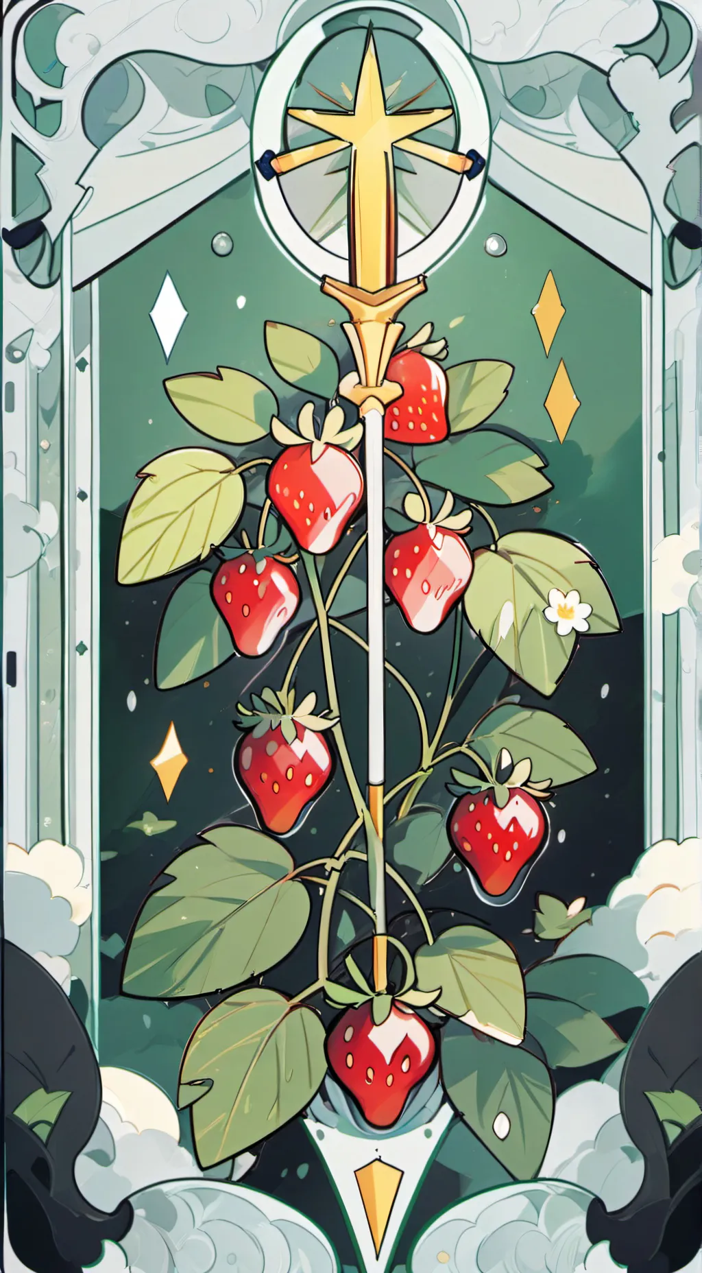 ai character: Sprout background