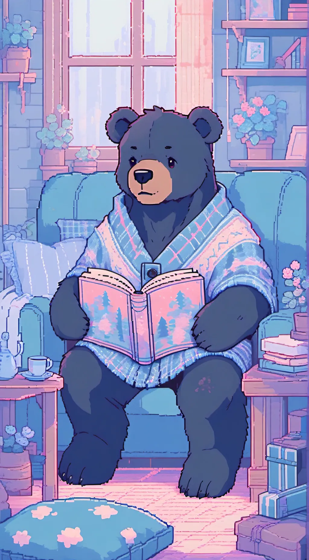 ai character: TWICE background