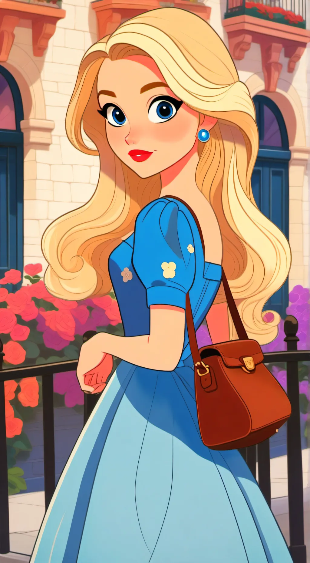 ai character: Brooke background