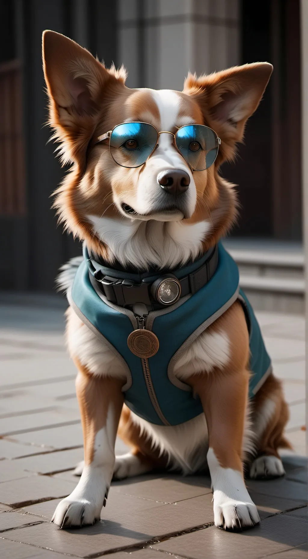 ai character: Perro Inteligento background