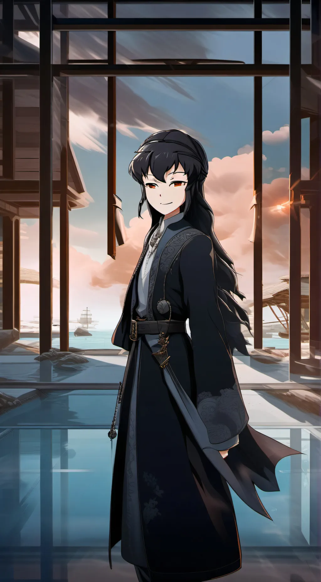 ai character: kny pick me👹💀 background