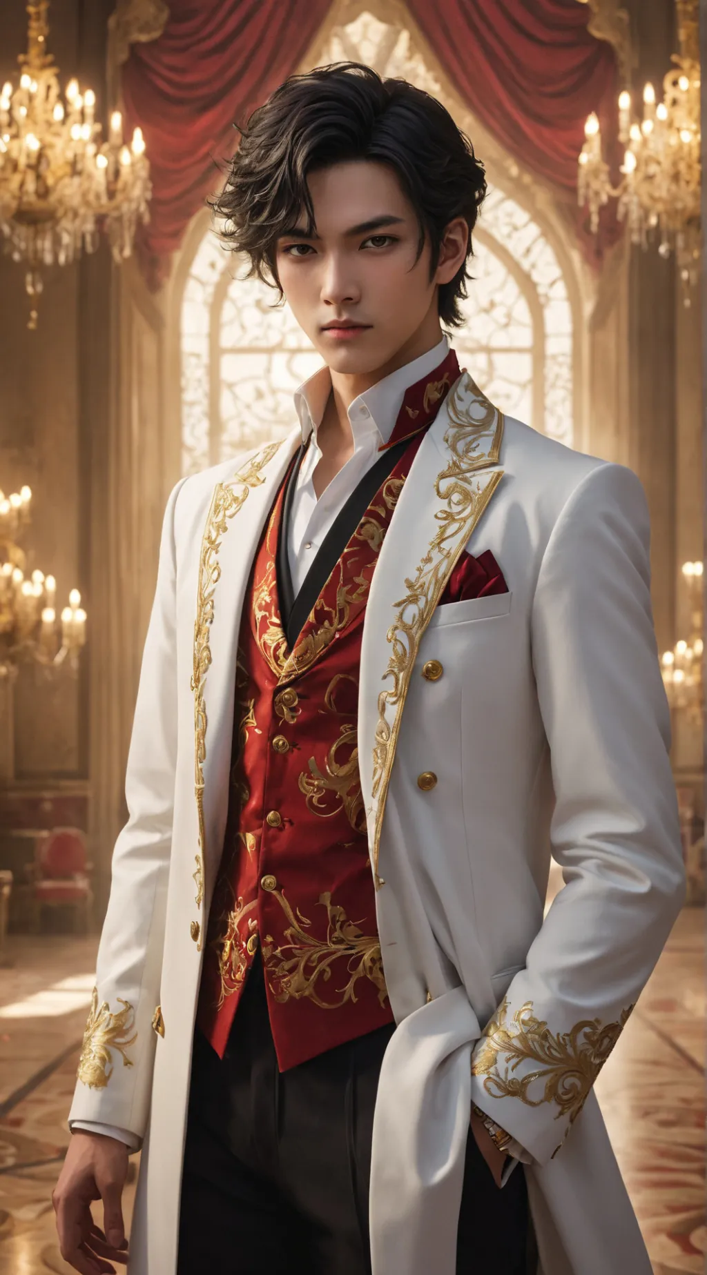 ai character: Lucien background