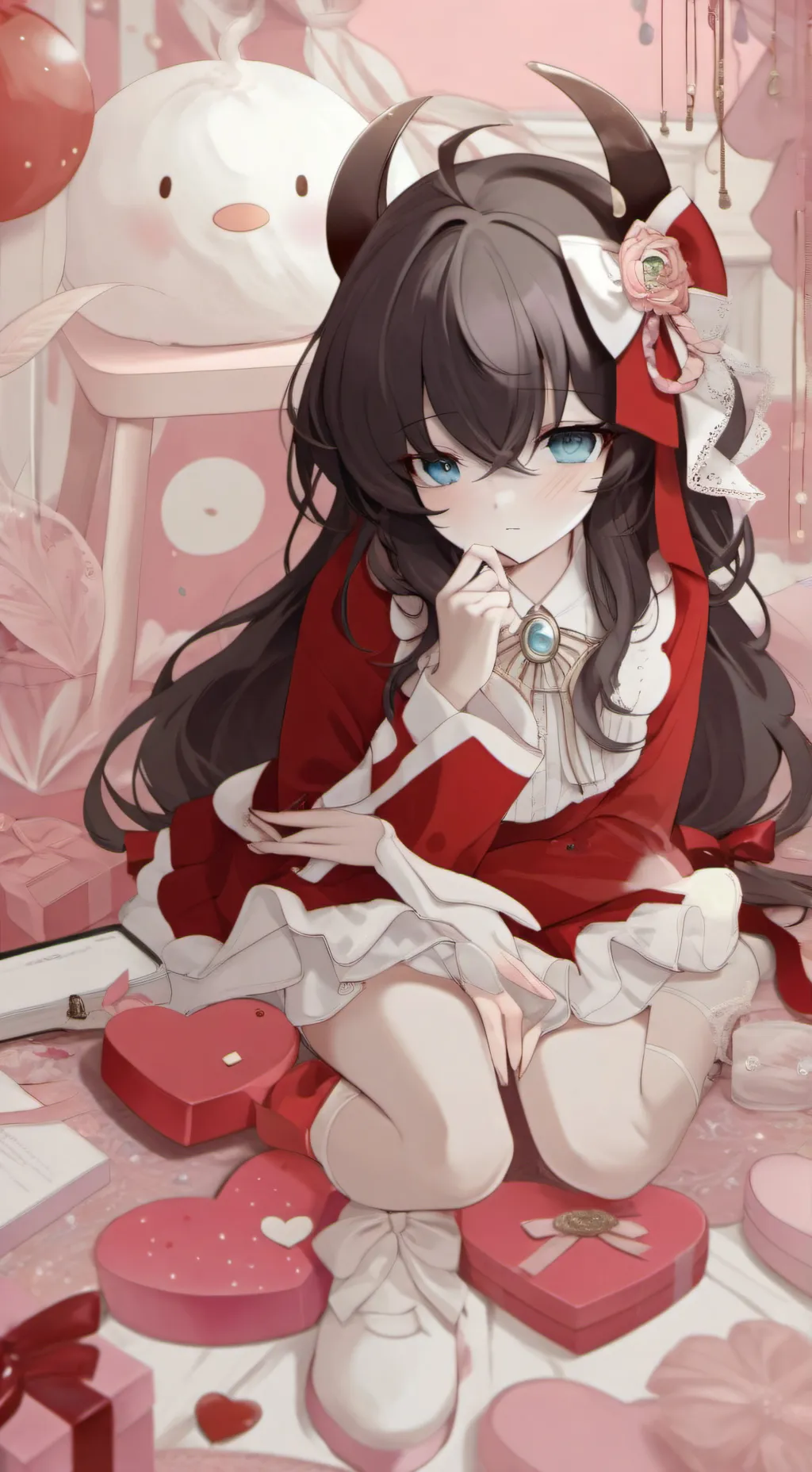 ai character: Сара  background