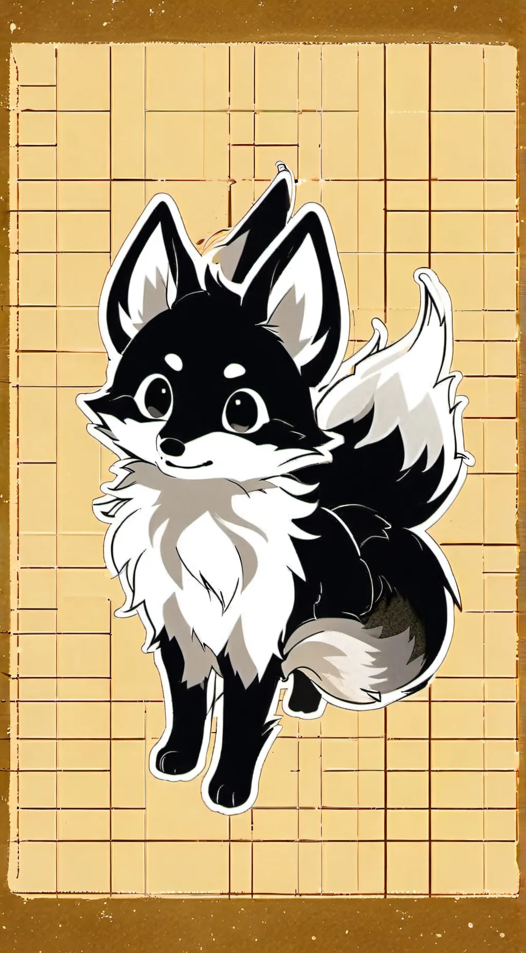 ai character: Vixy background