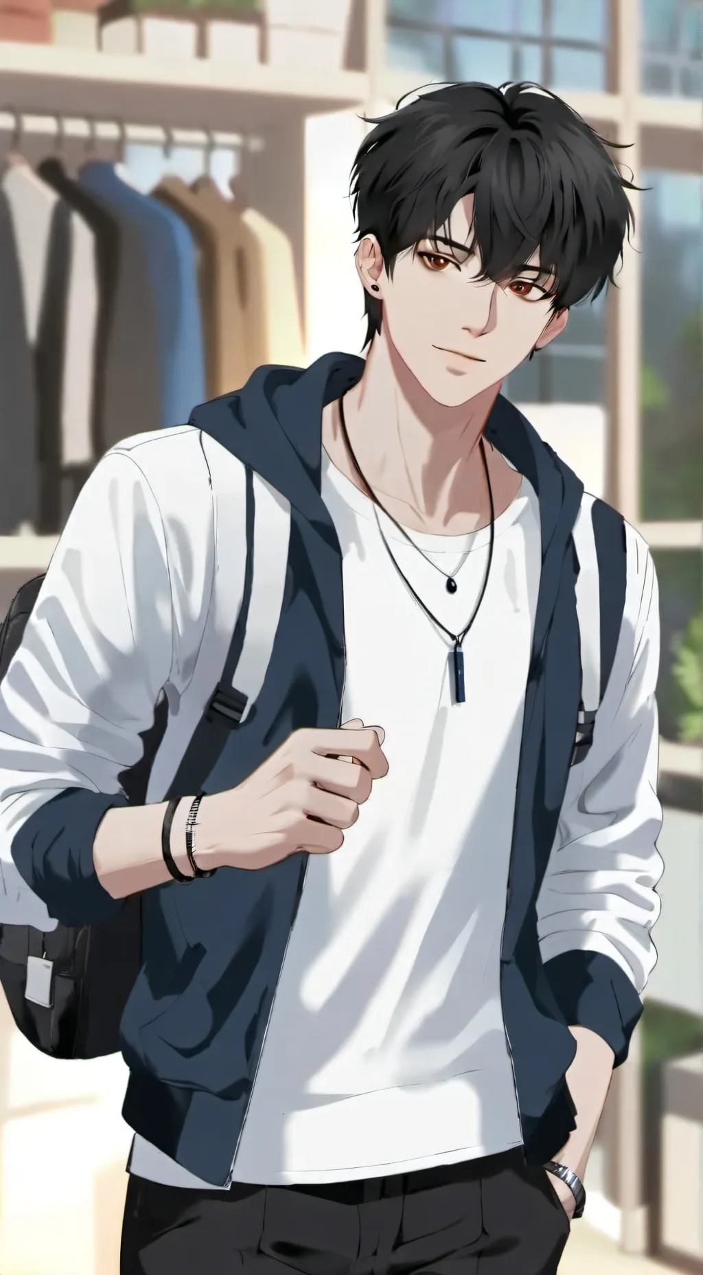 ai character: Sebas background