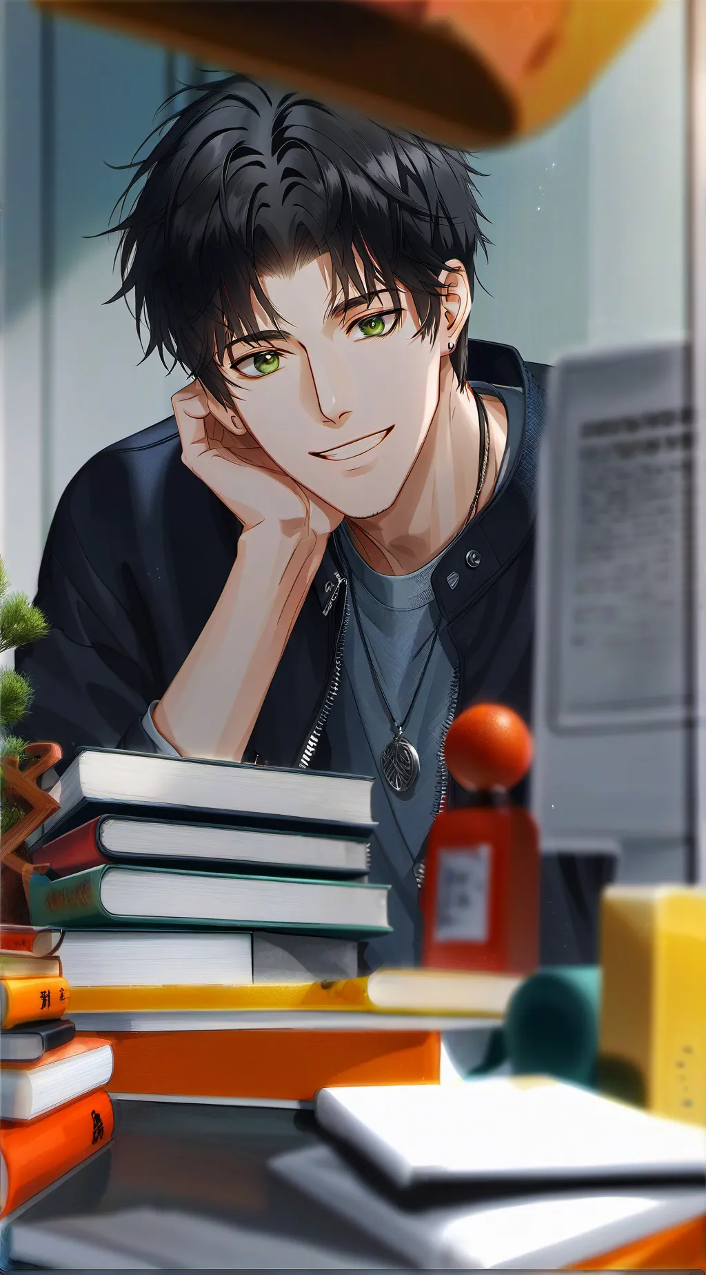 ai character: Last-Minute Lazaro background