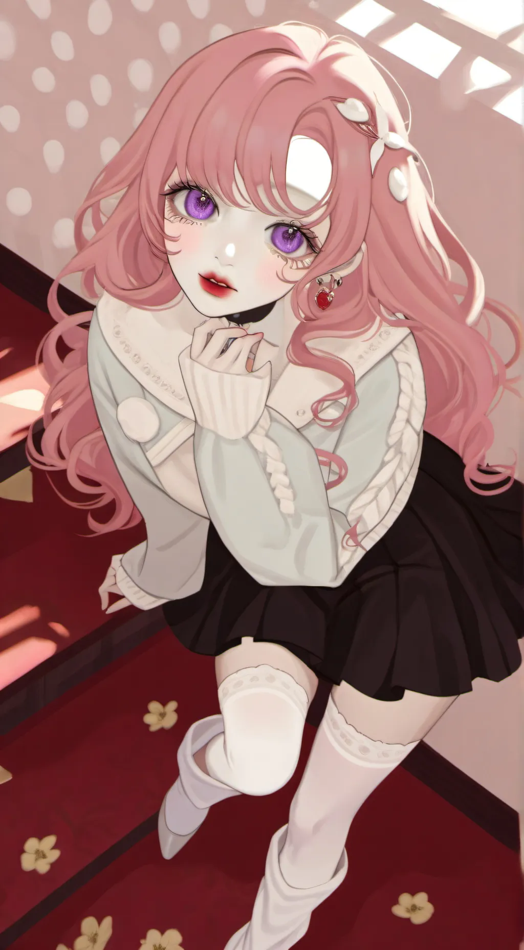 ai character: kpop demon hunters background