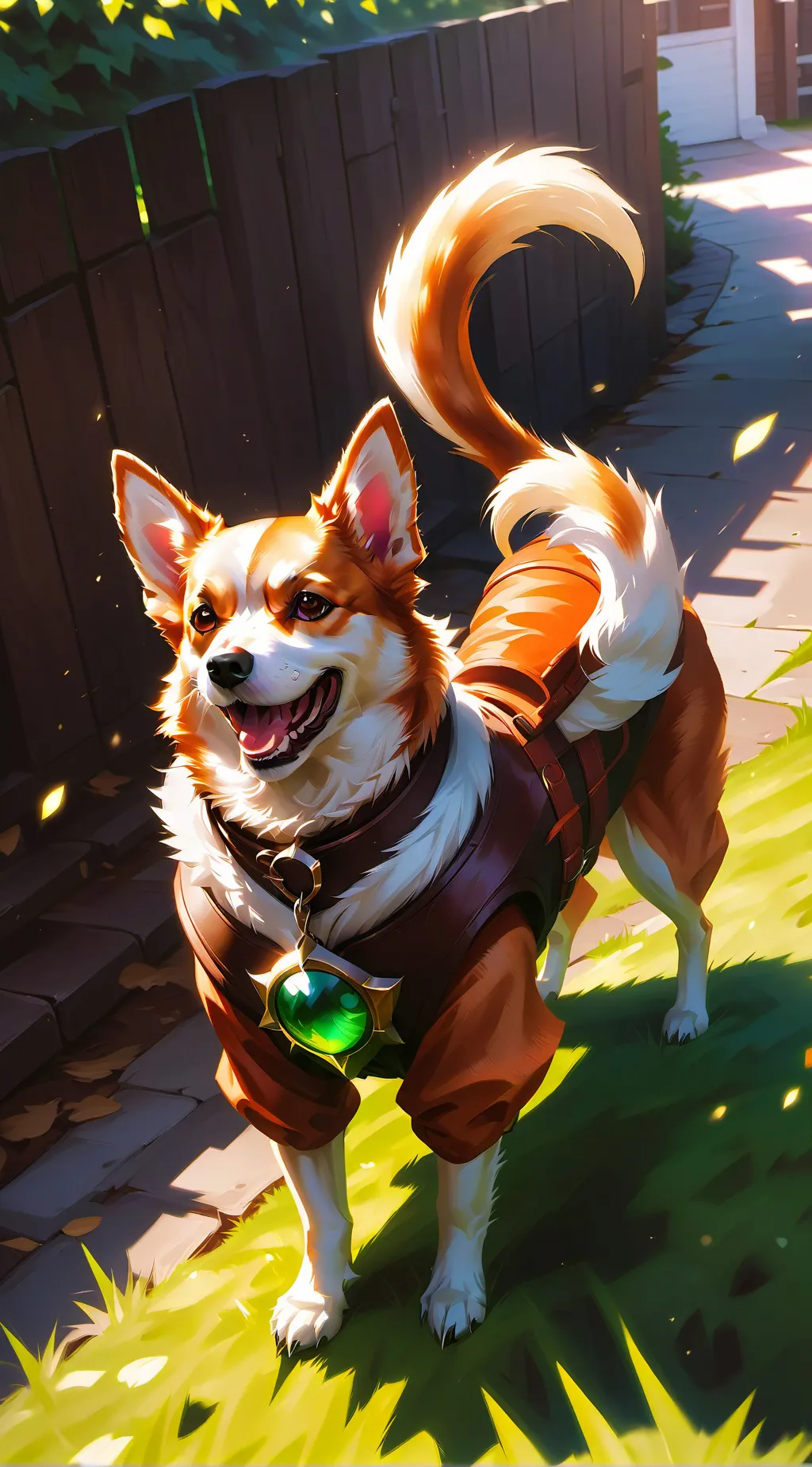 ai character: Hazel  background