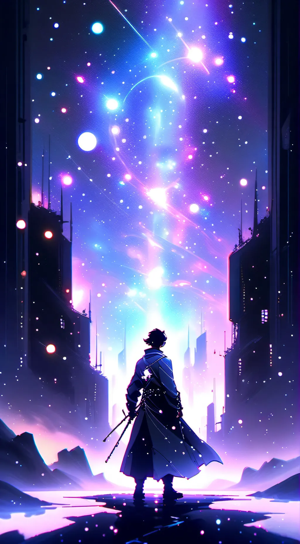 ai character: Mark background