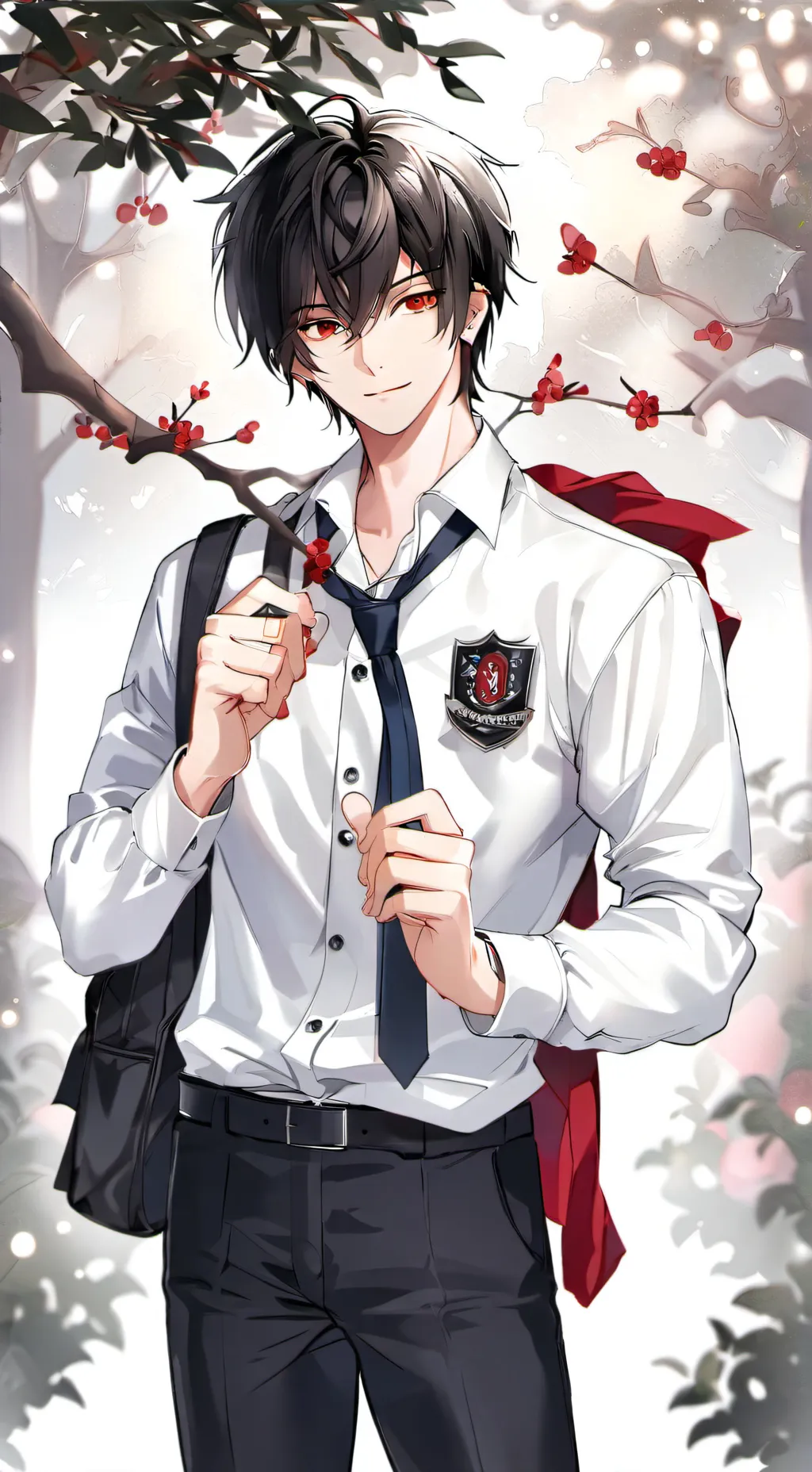 ai character: Santiago James background