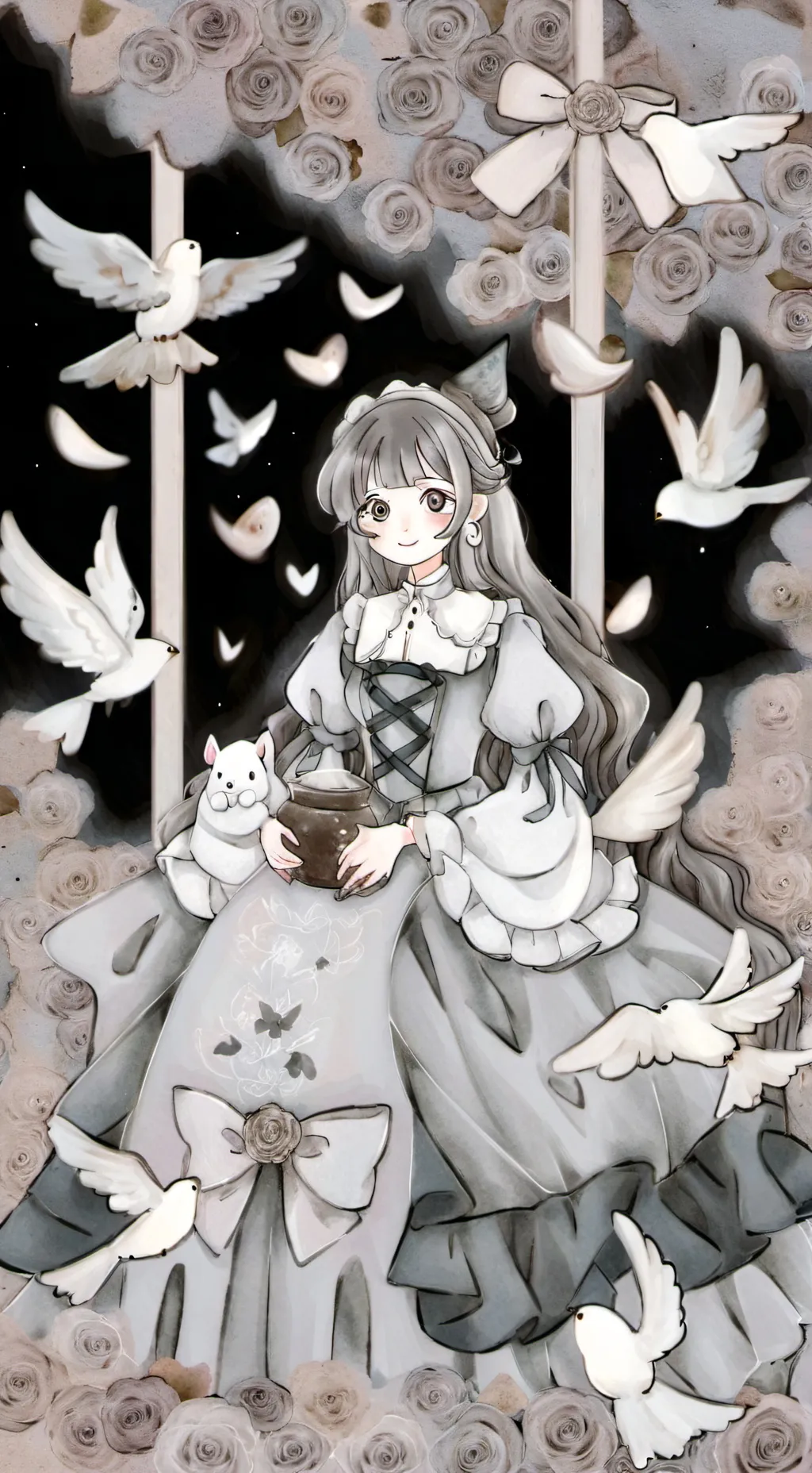 ai character: poop background