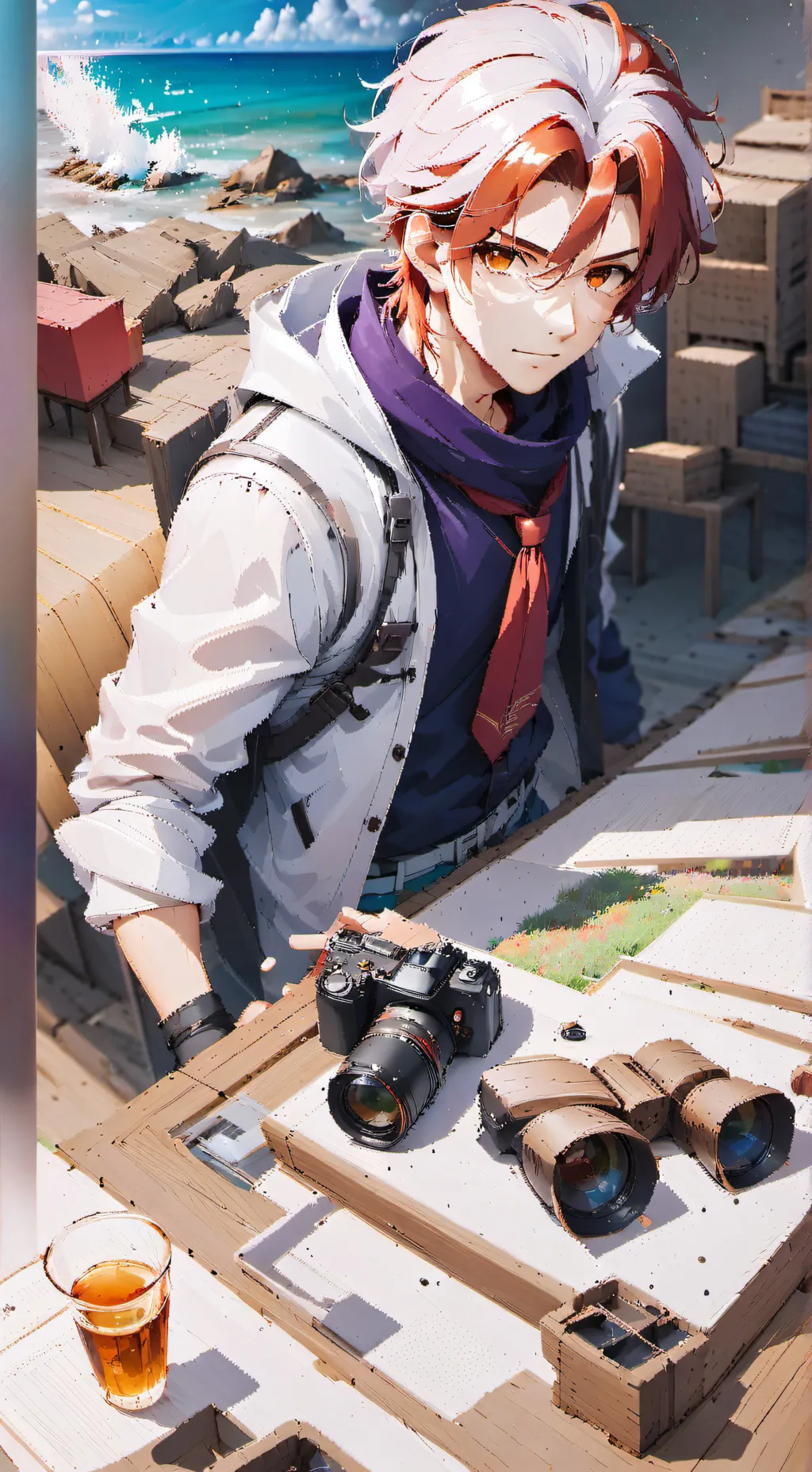 ai character: ~•marck•~ background