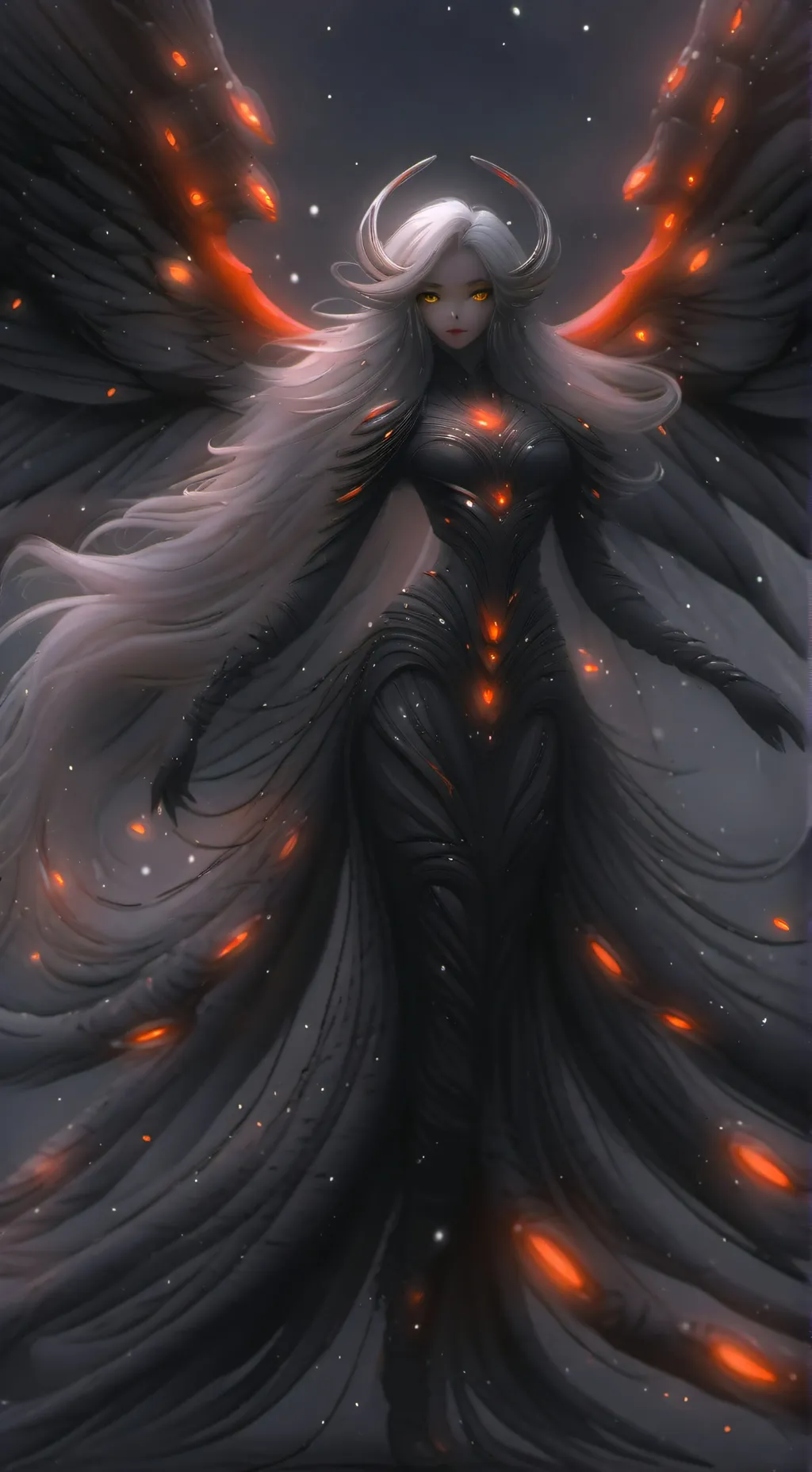 ai character: Ember background