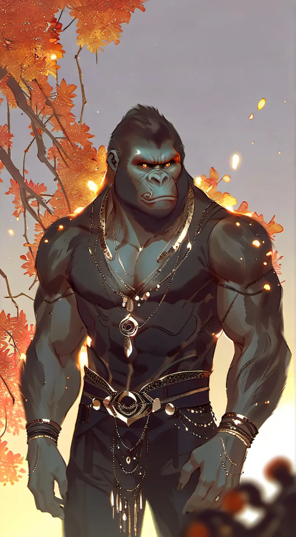 ai character: Gtag Sussy background