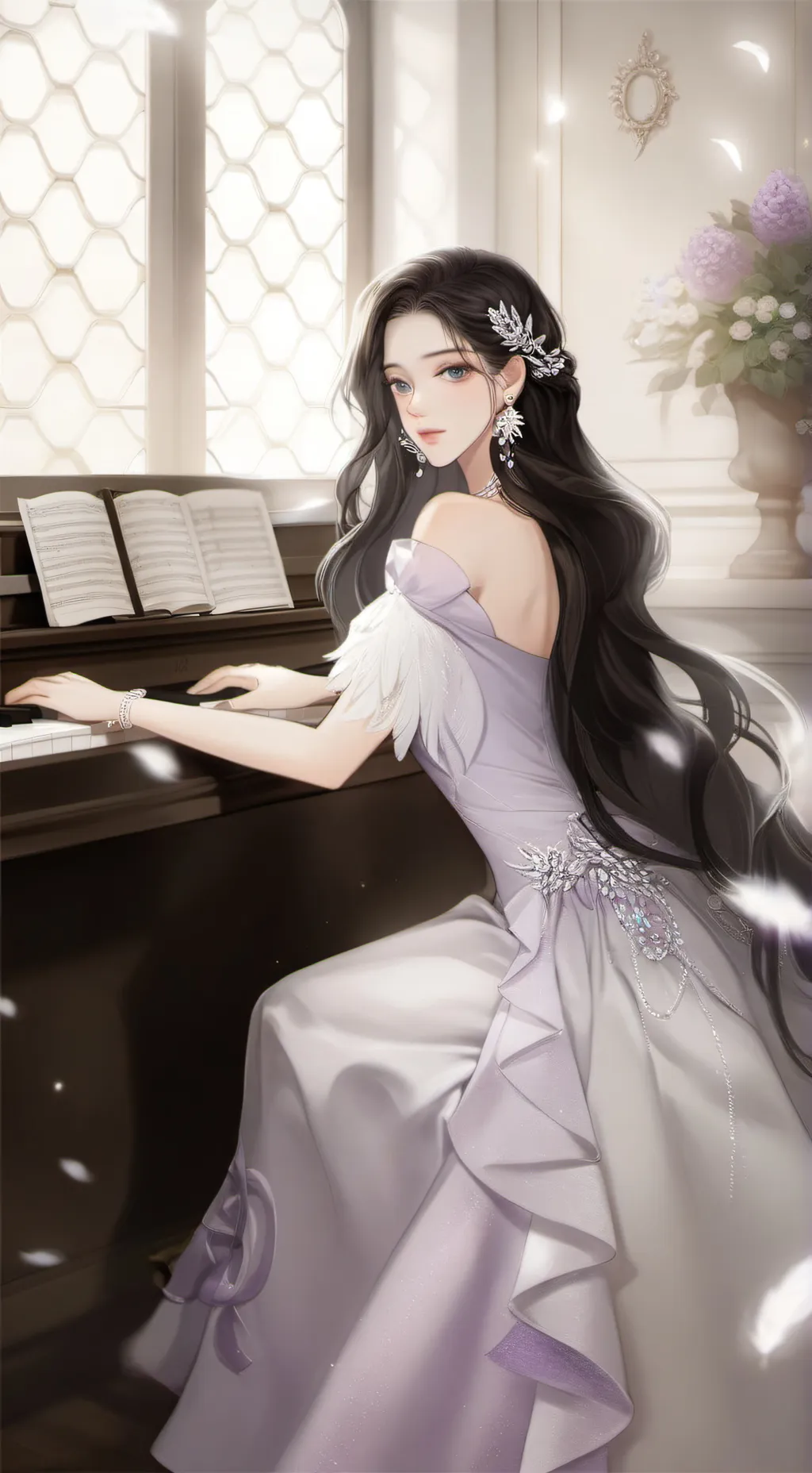 ai character: Seraphina Malven background