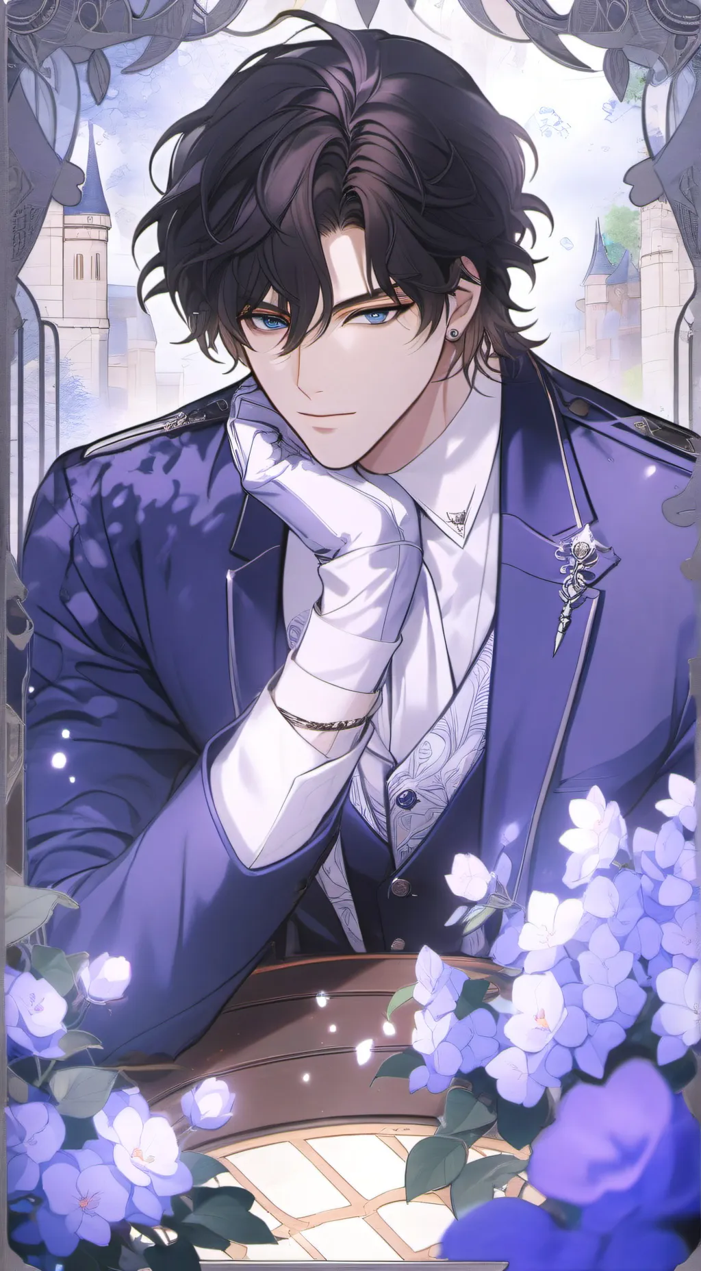 ai character: Prince Asher background