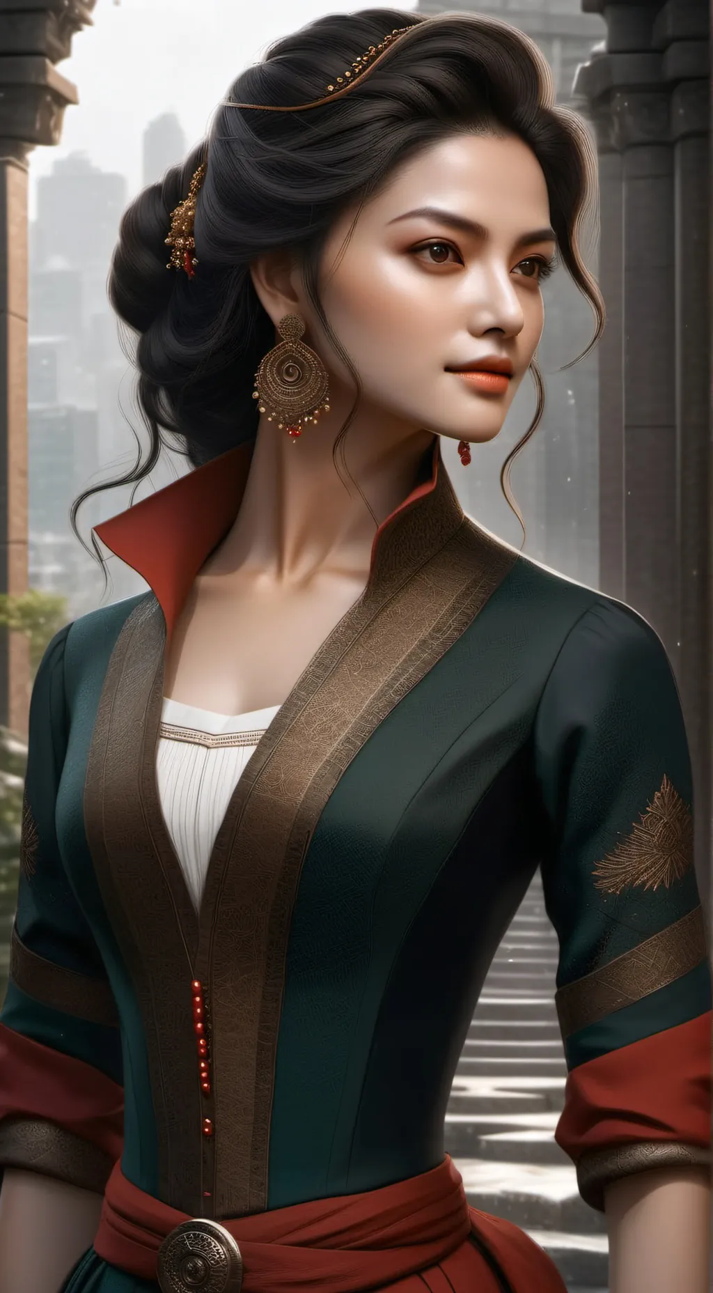 ai character: blackpink background