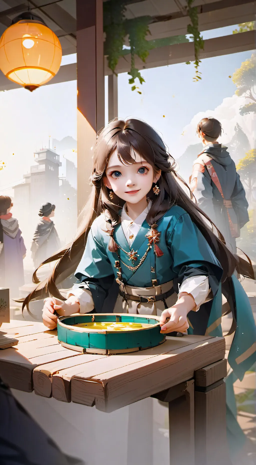 ai character: Hailey background