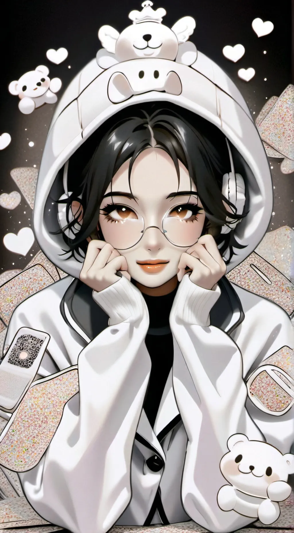 ai character: fpe🥺💅 background