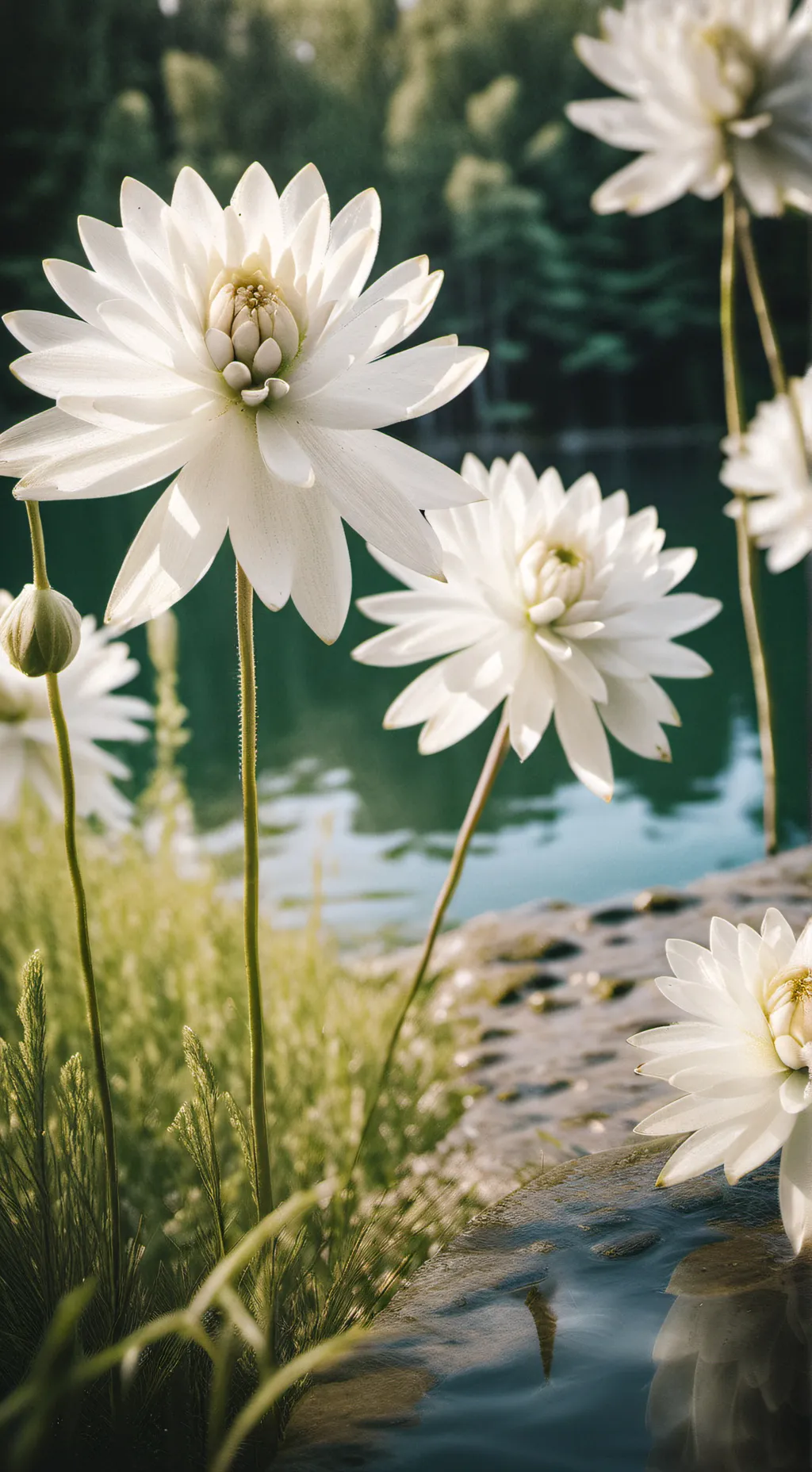 ai character: touch grass background