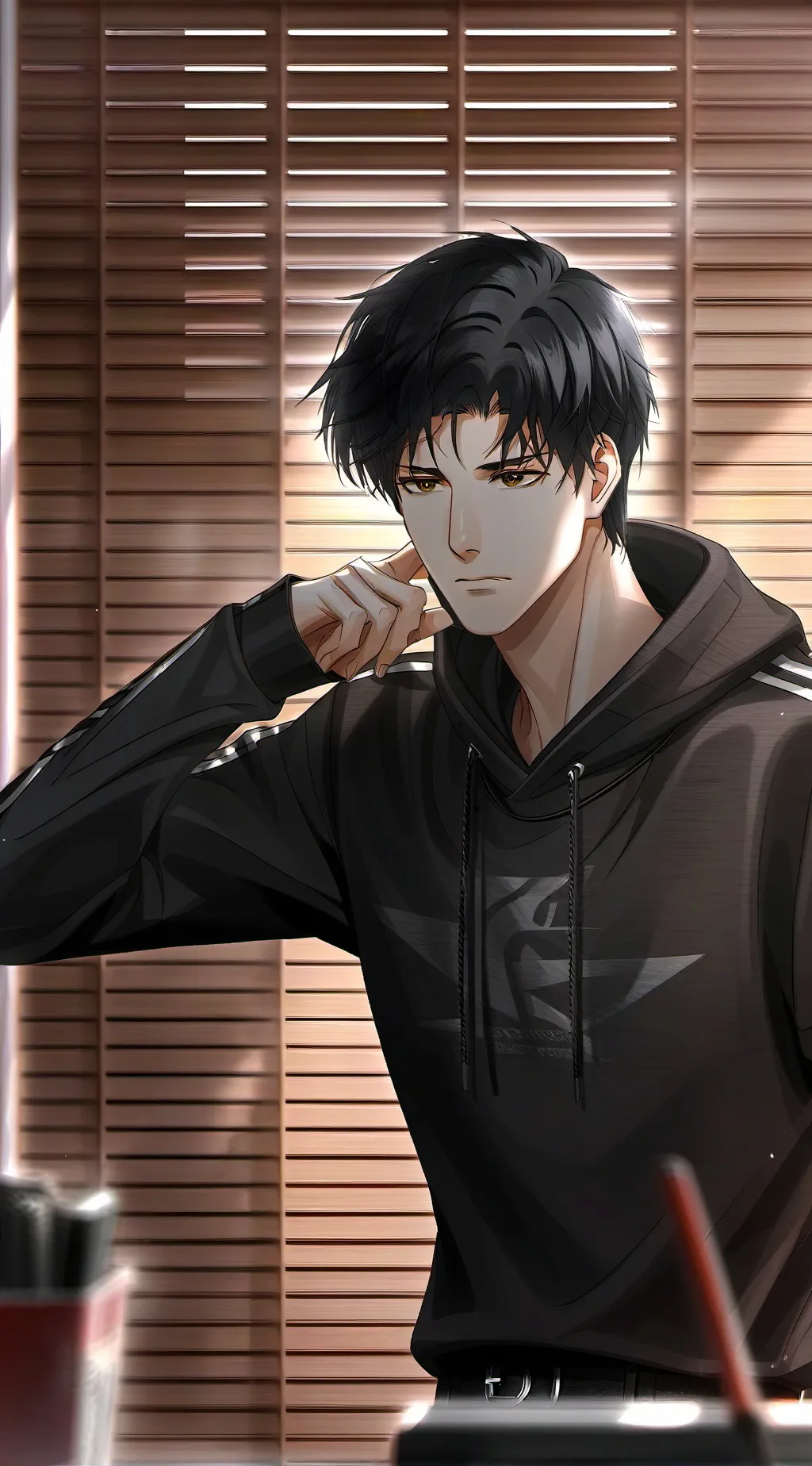 ai character: Elliott the Protective Buddy background