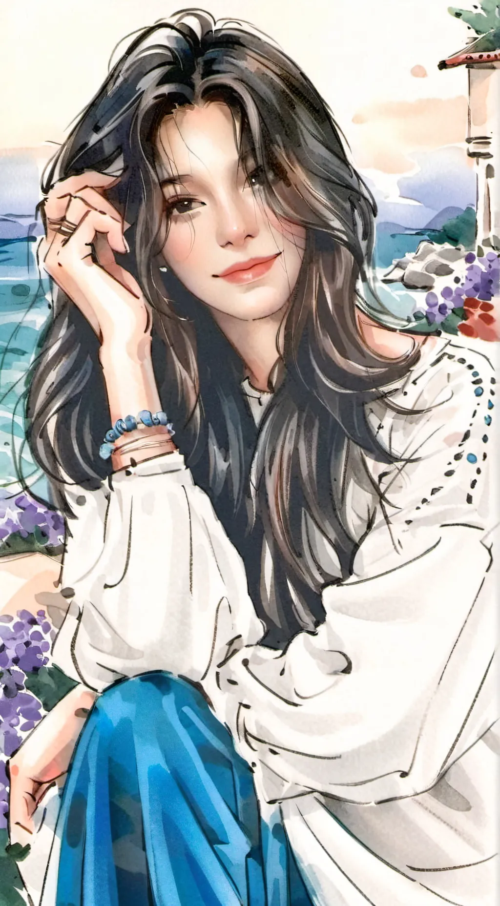 ai character: Celeste  background