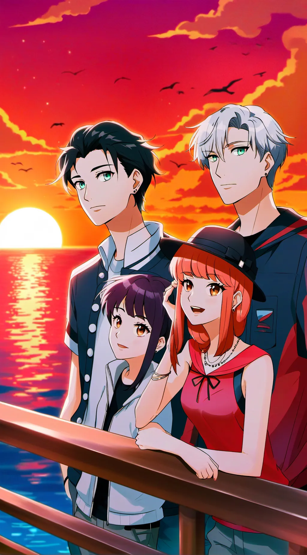 ai character: destino final 7 background