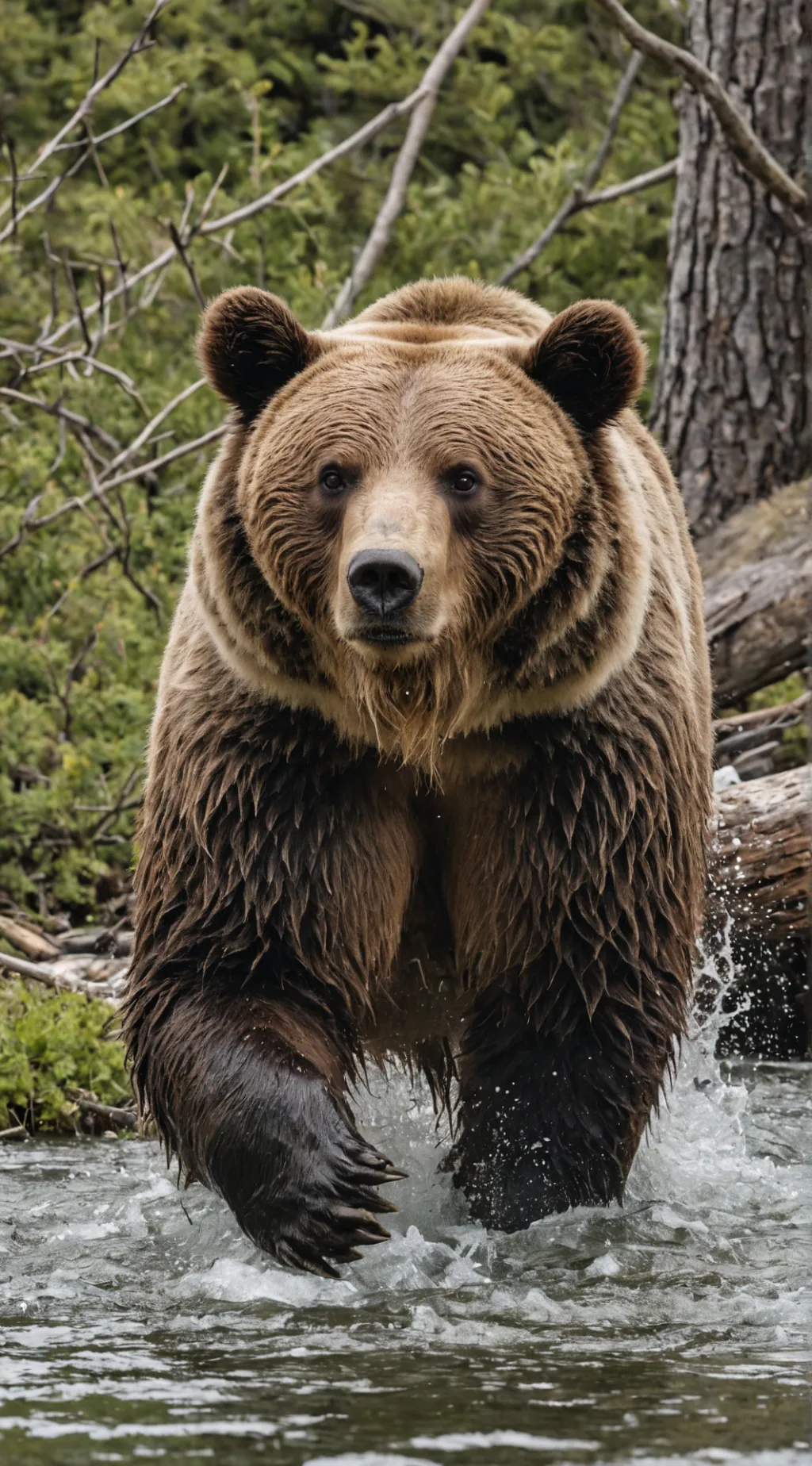 ai character: Bear scouts background