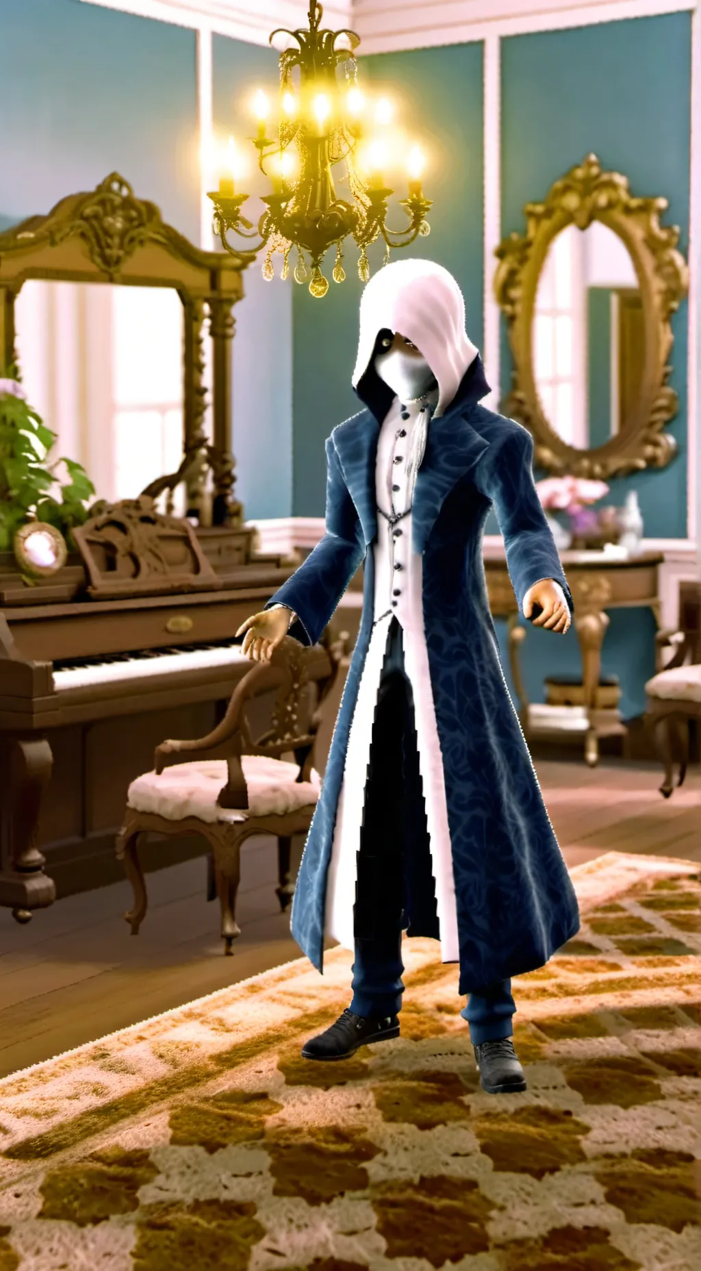 ai character: ghosface background