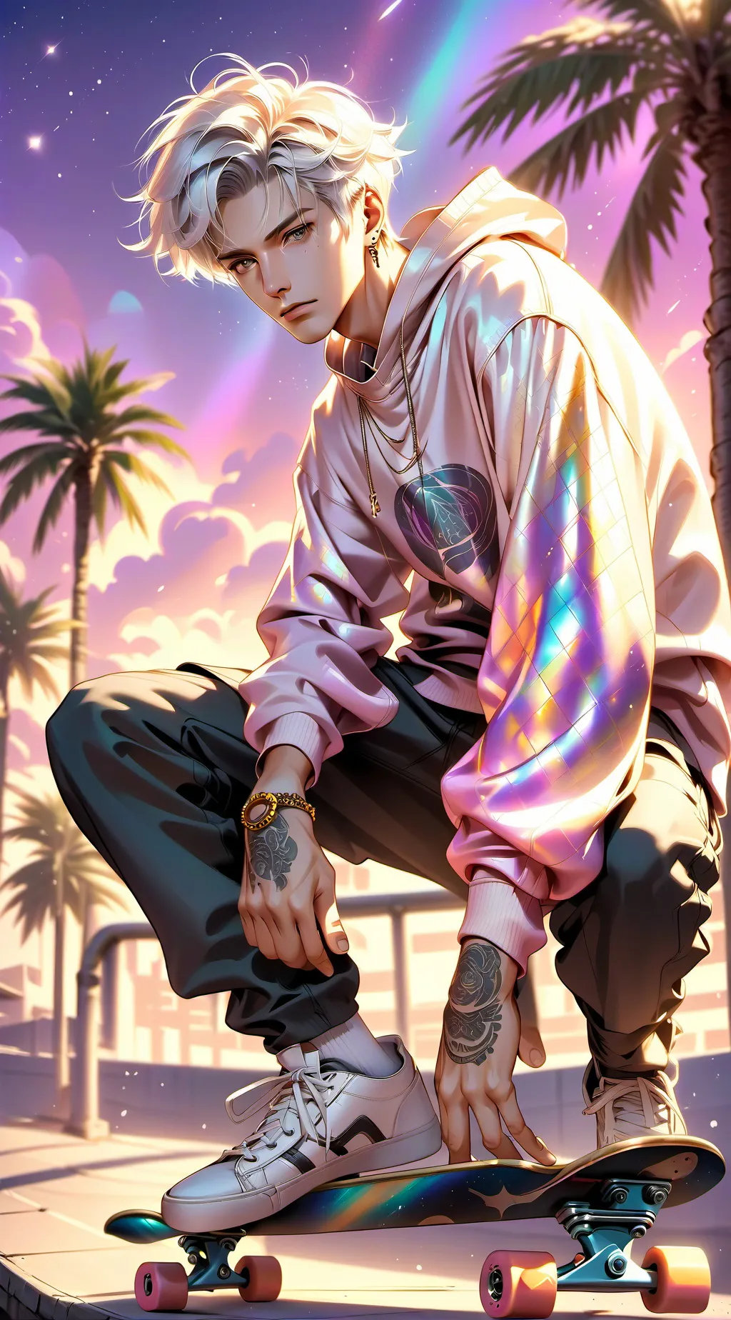 ai character: Jake  background