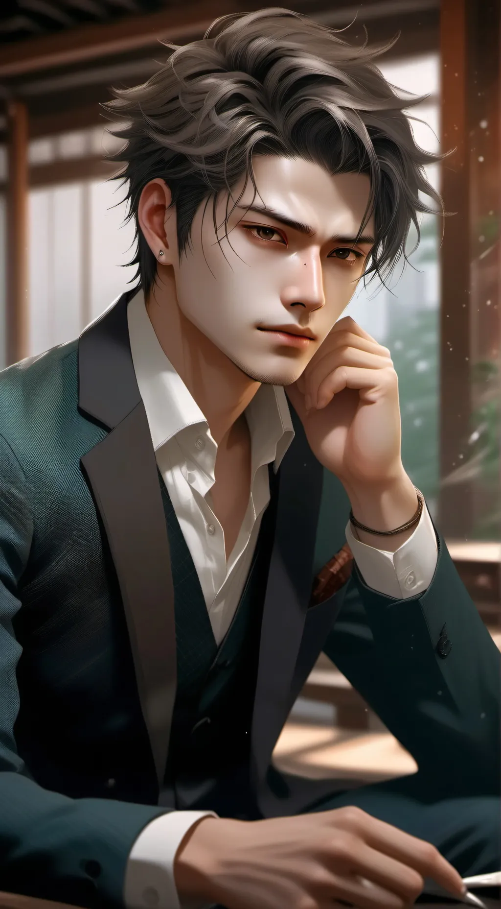 ai character: Emmanuel Riggs background