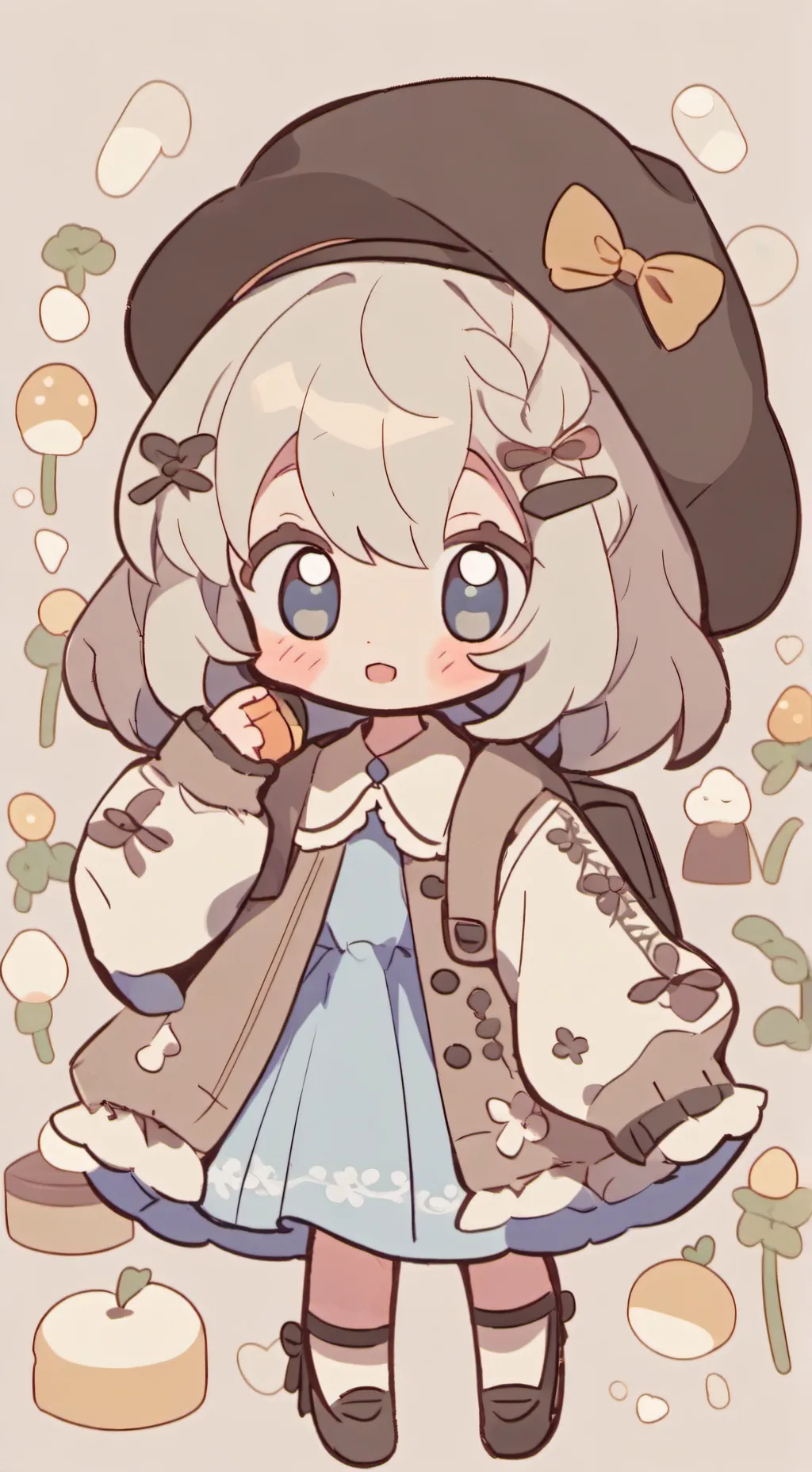 ai character: Thx for 400 Subs  background