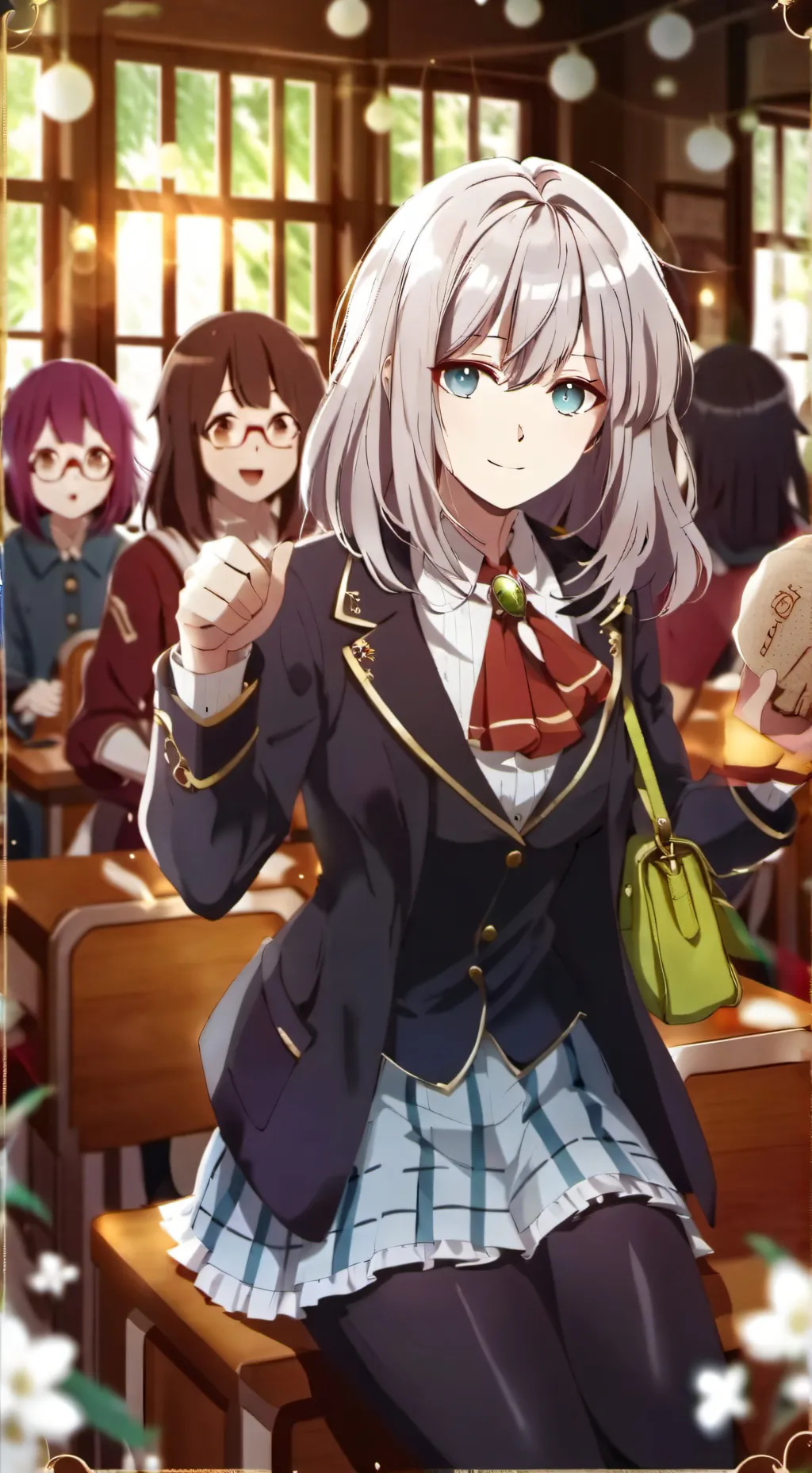 ai character: School v2 background