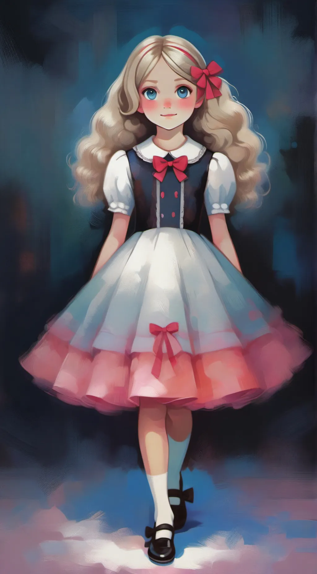 ai character: Susie (FNAF) background