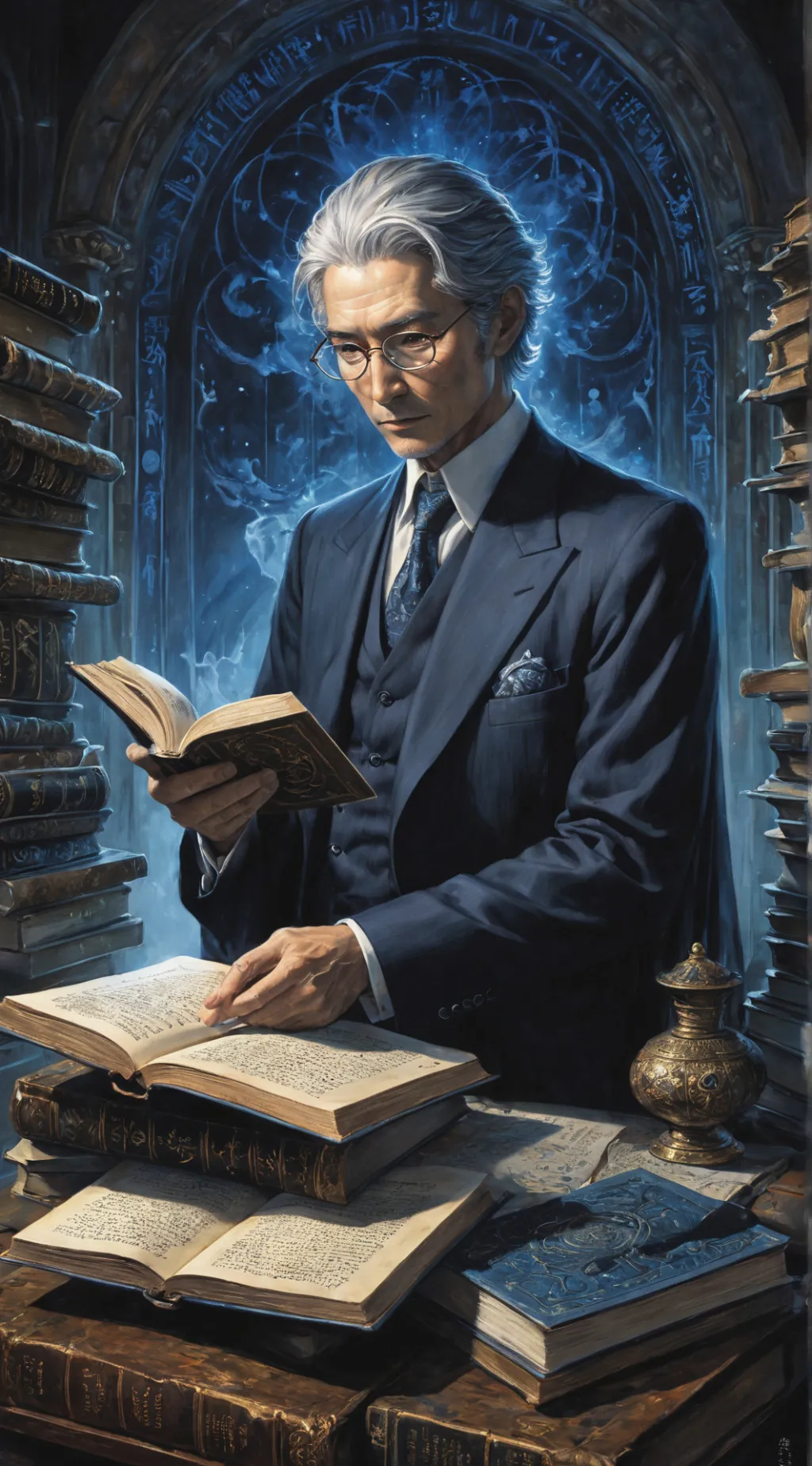 ai character: Lucien background