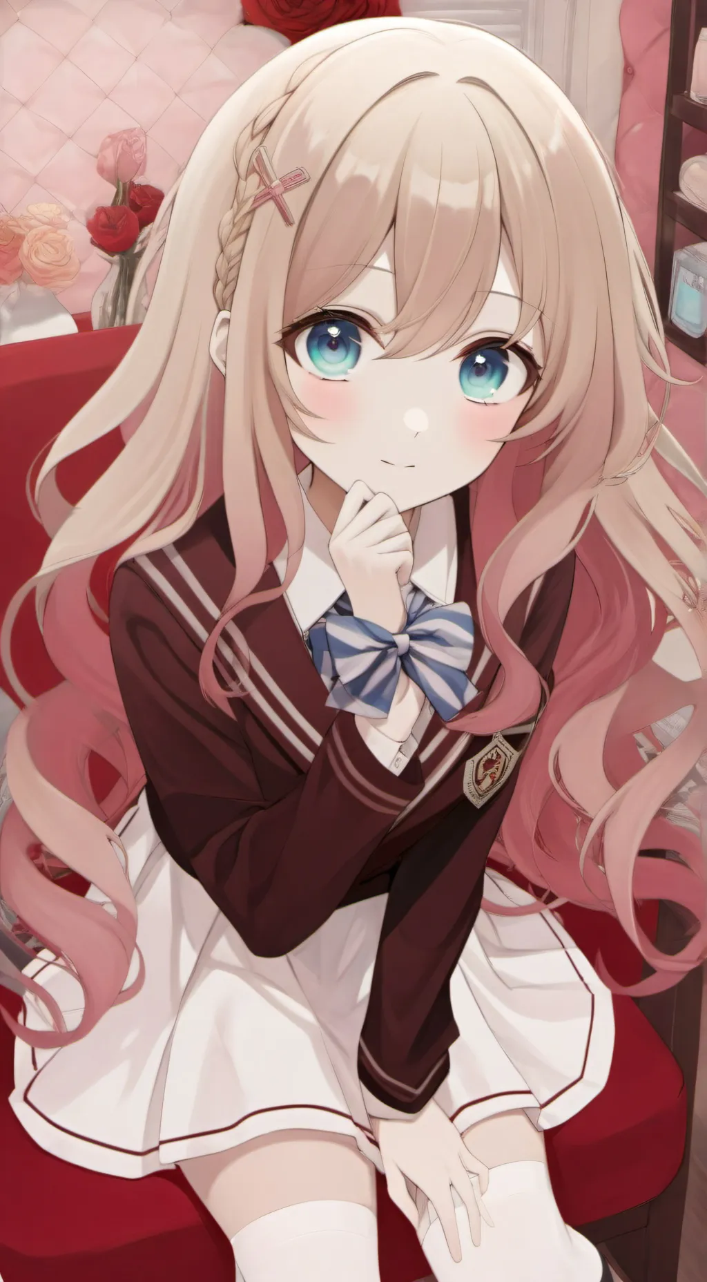 ai character: Maria  background