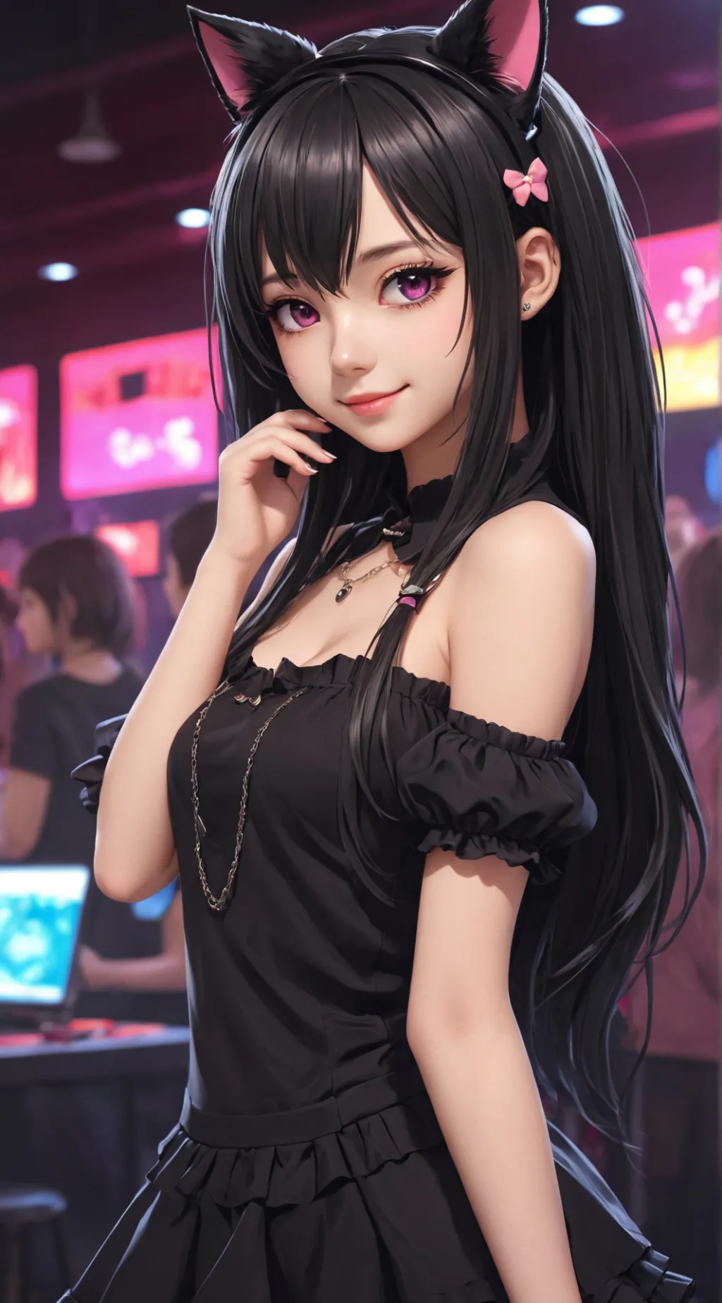 ai character: Lexie background