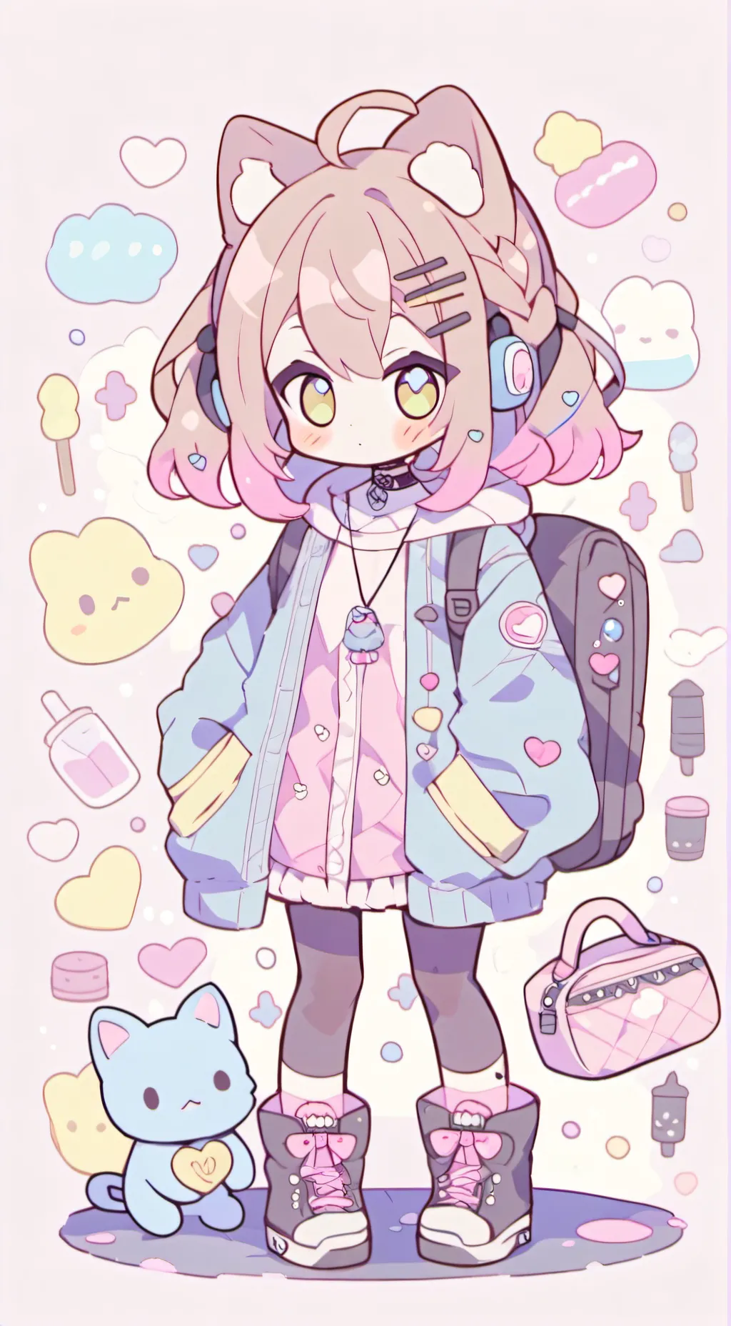 ai character: Olivia  background