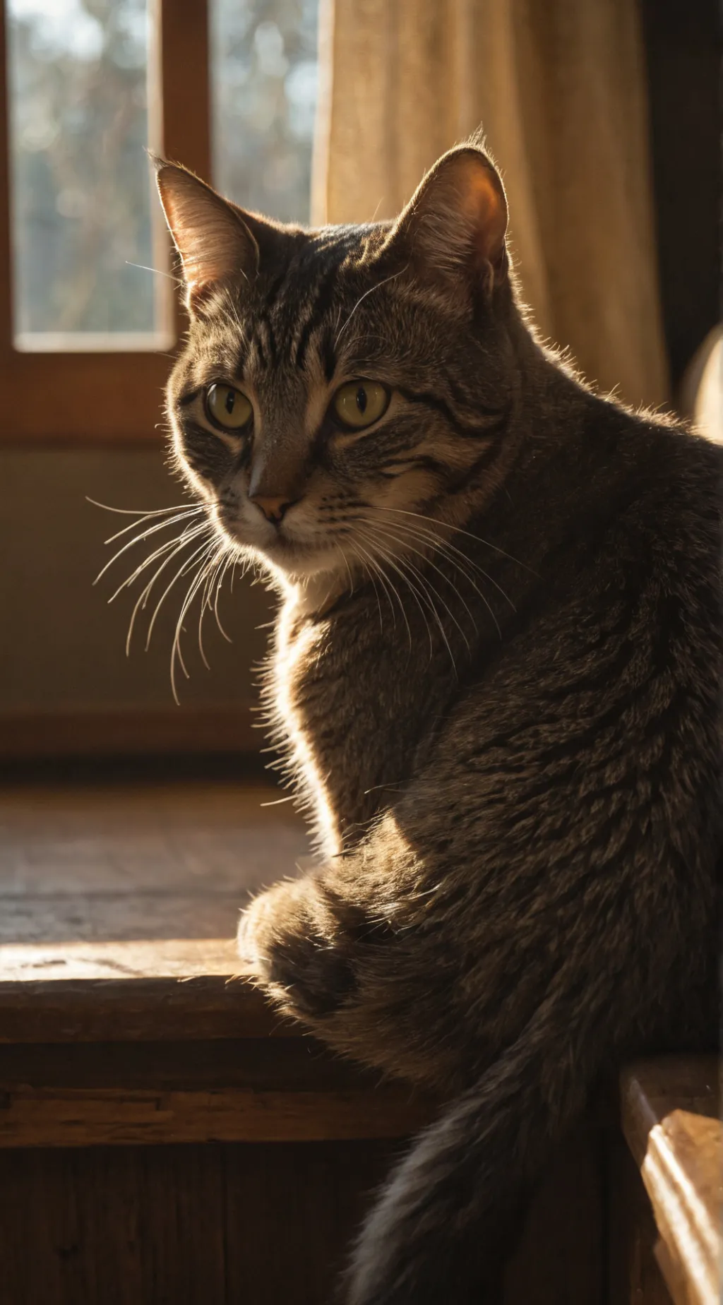 ai character: Whiskers background