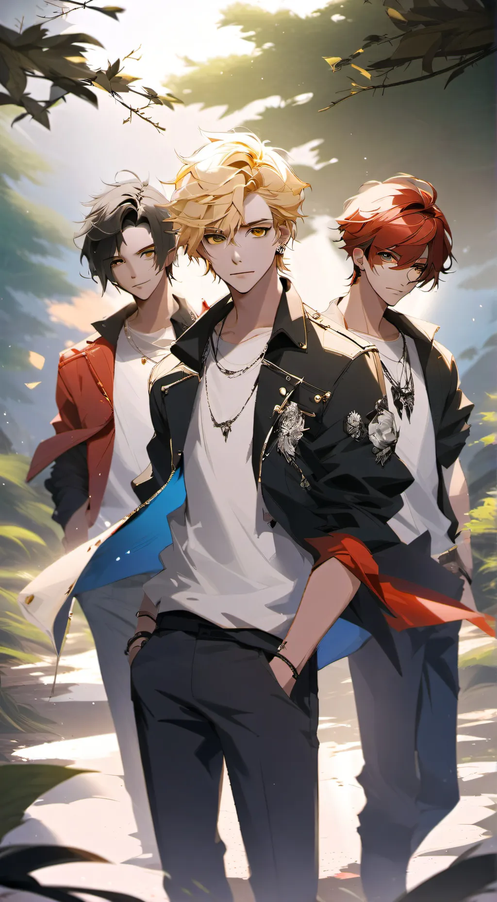 ai character: silent soul  background