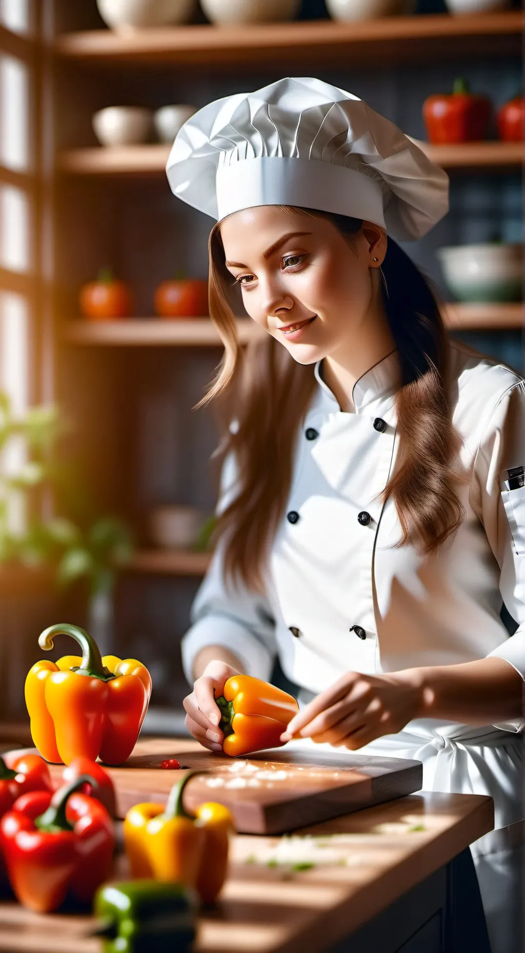 ai character: Seraphina background