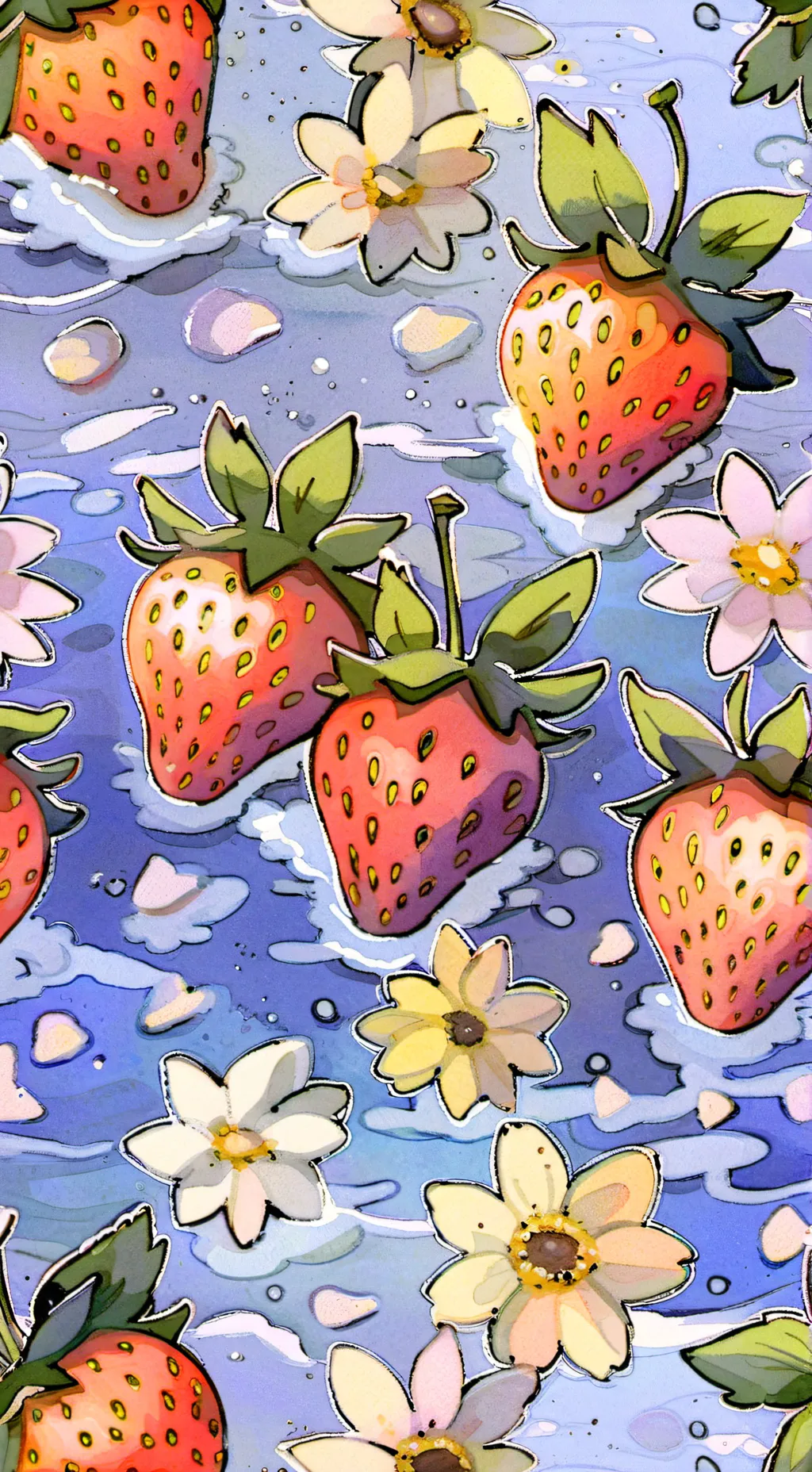 ai character: Dandys world background