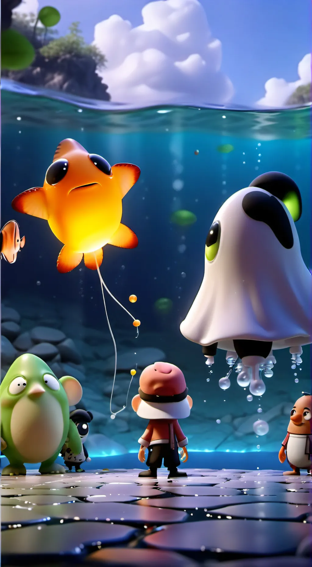 ai character: jump role background