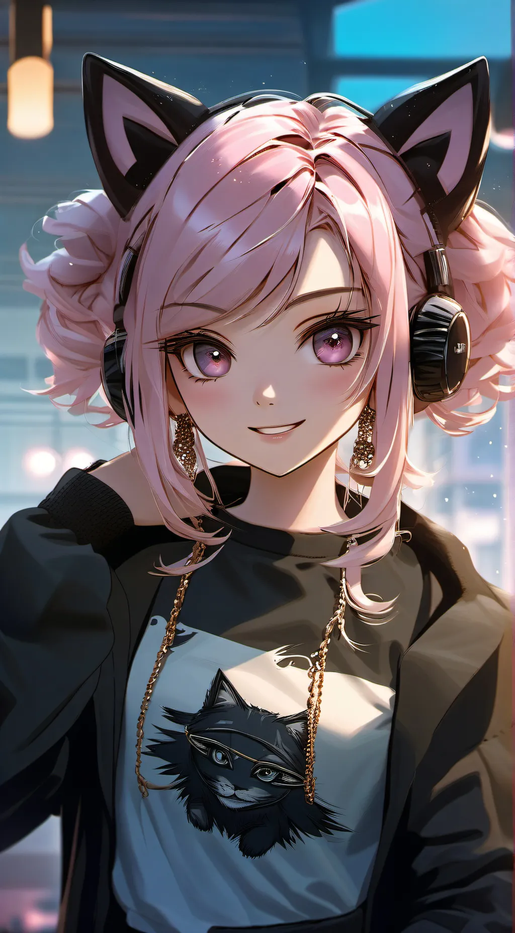 ai character: Aria background