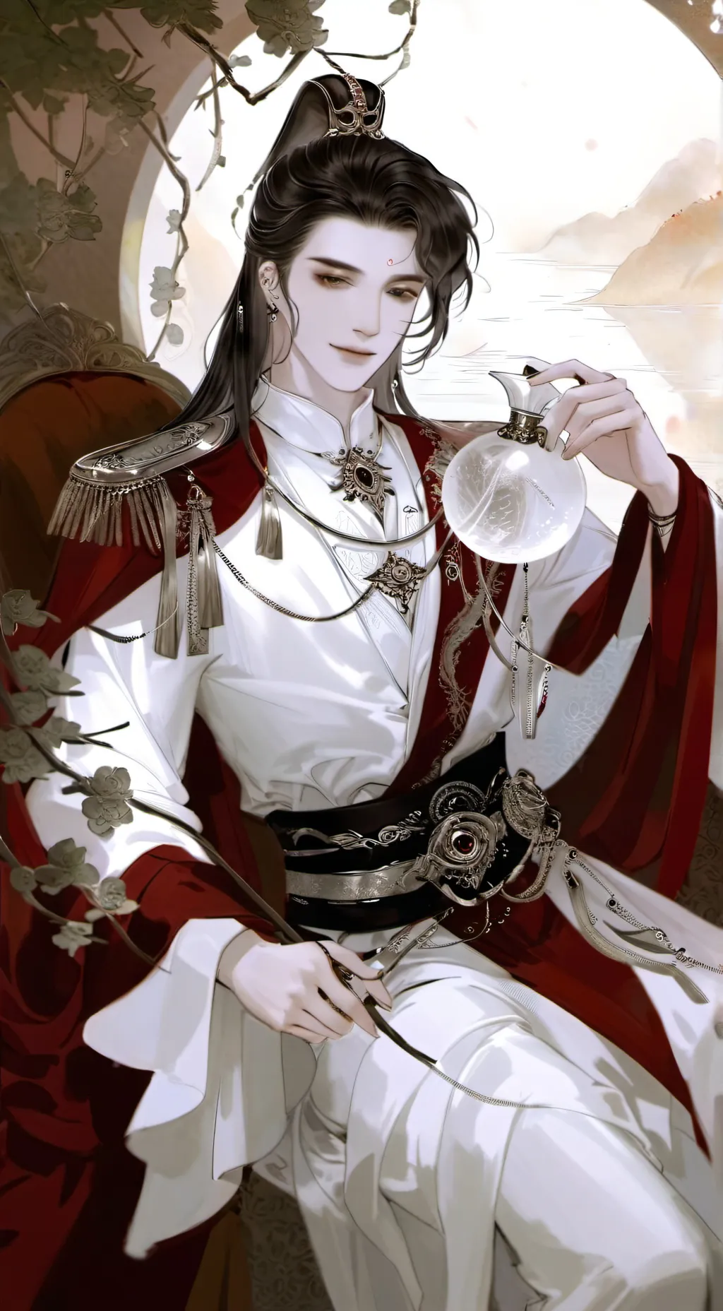 ai character: Kael  background