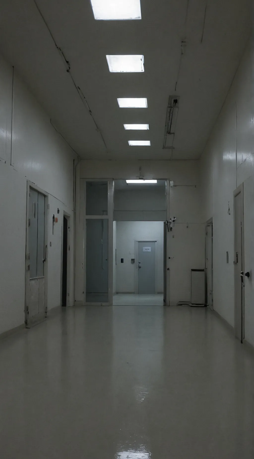 ai character: SCP facility background