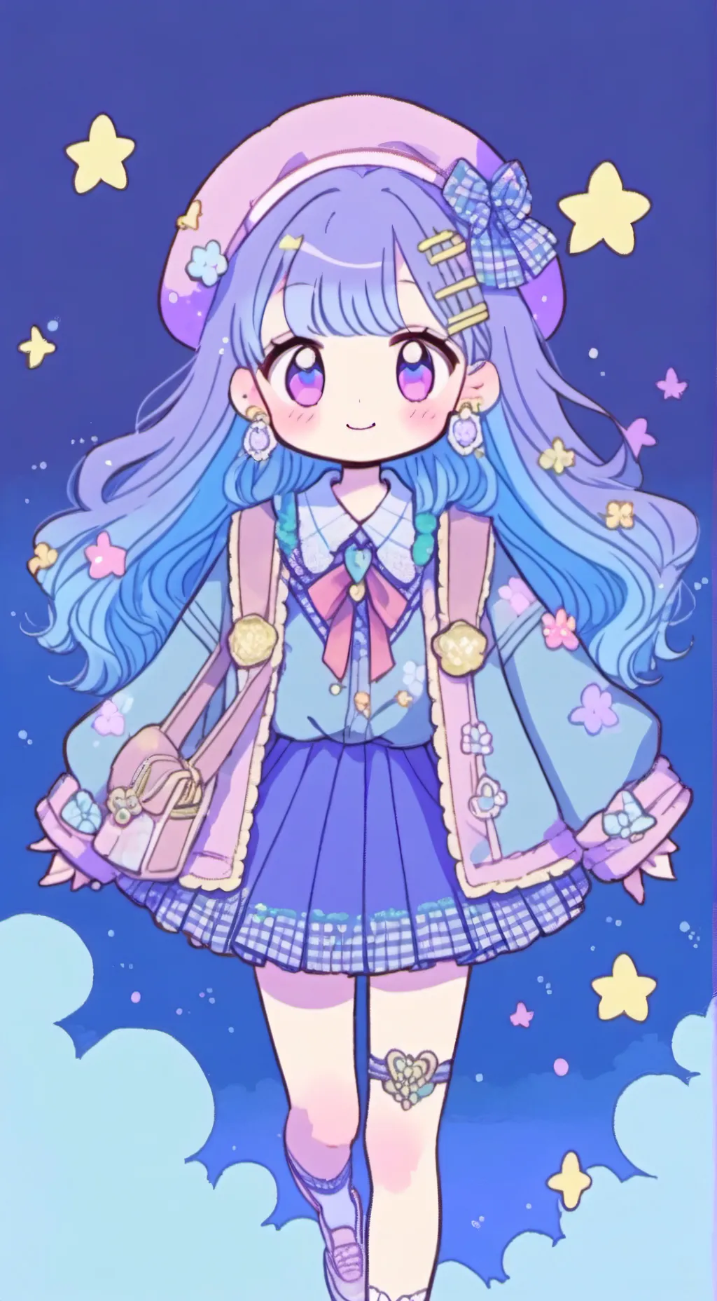 ai character: Sad background