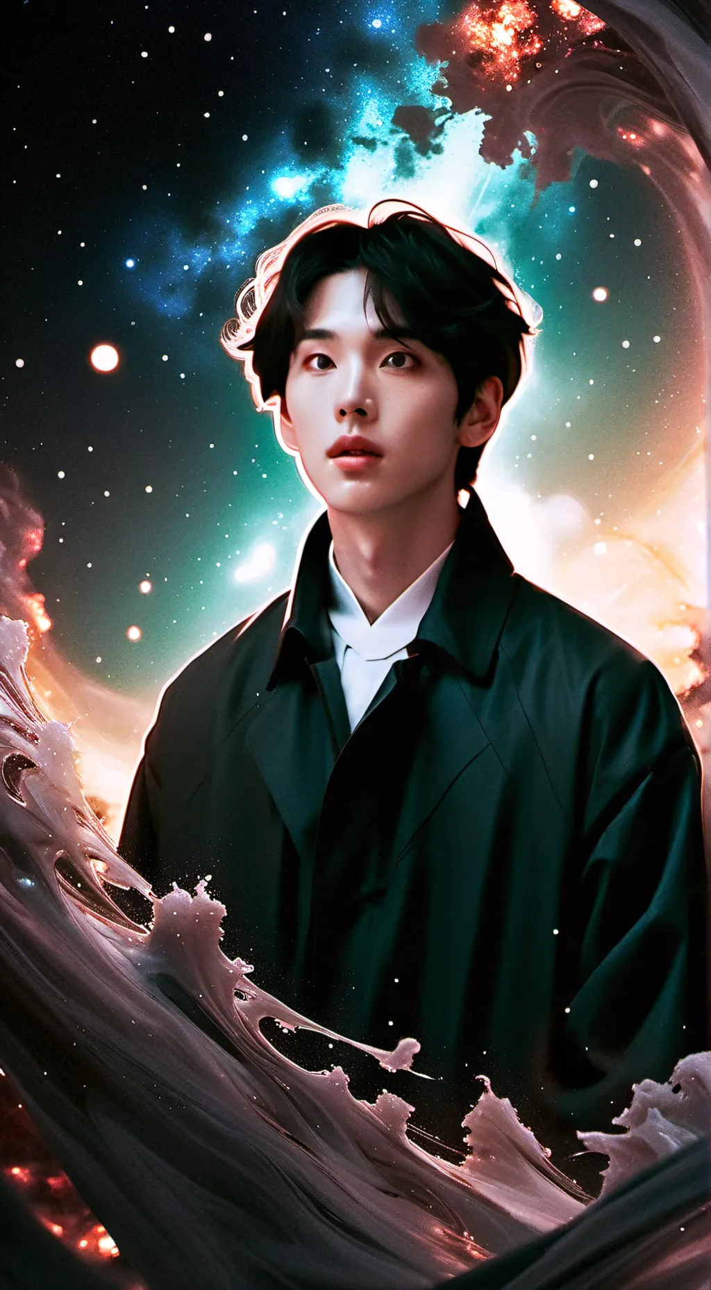 ai character: 333 et 222 background