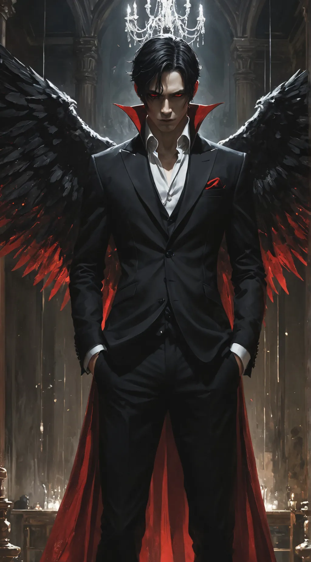 ai character: Caelum background